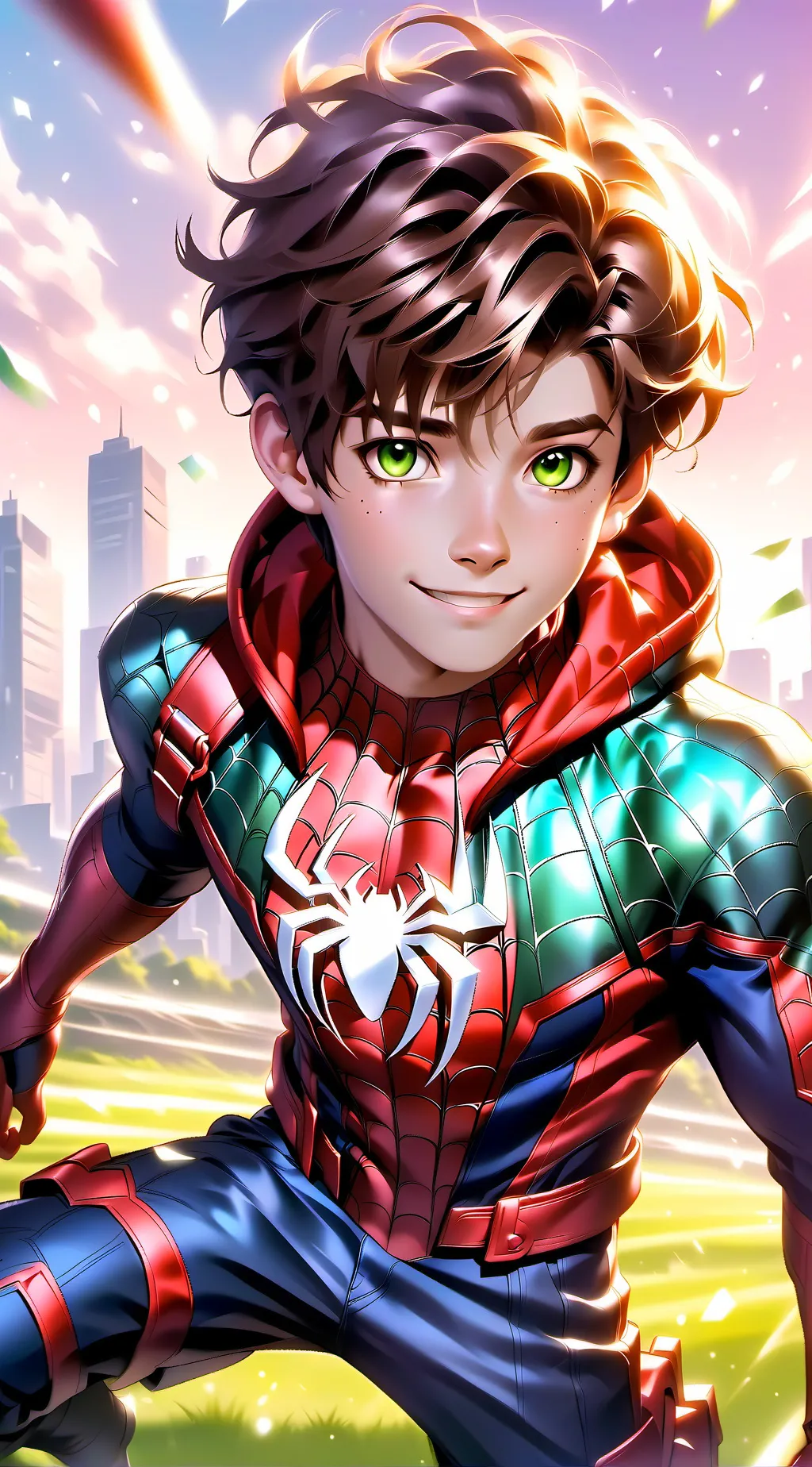 ai character: Jake Parker  background