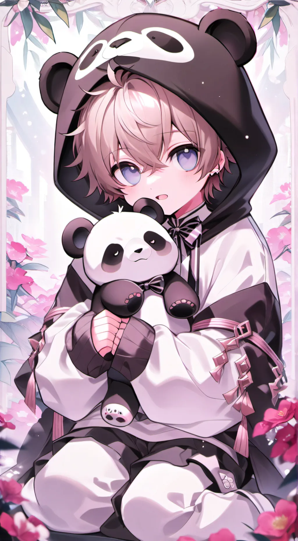 ai character: 𐂄evan ✤ background
