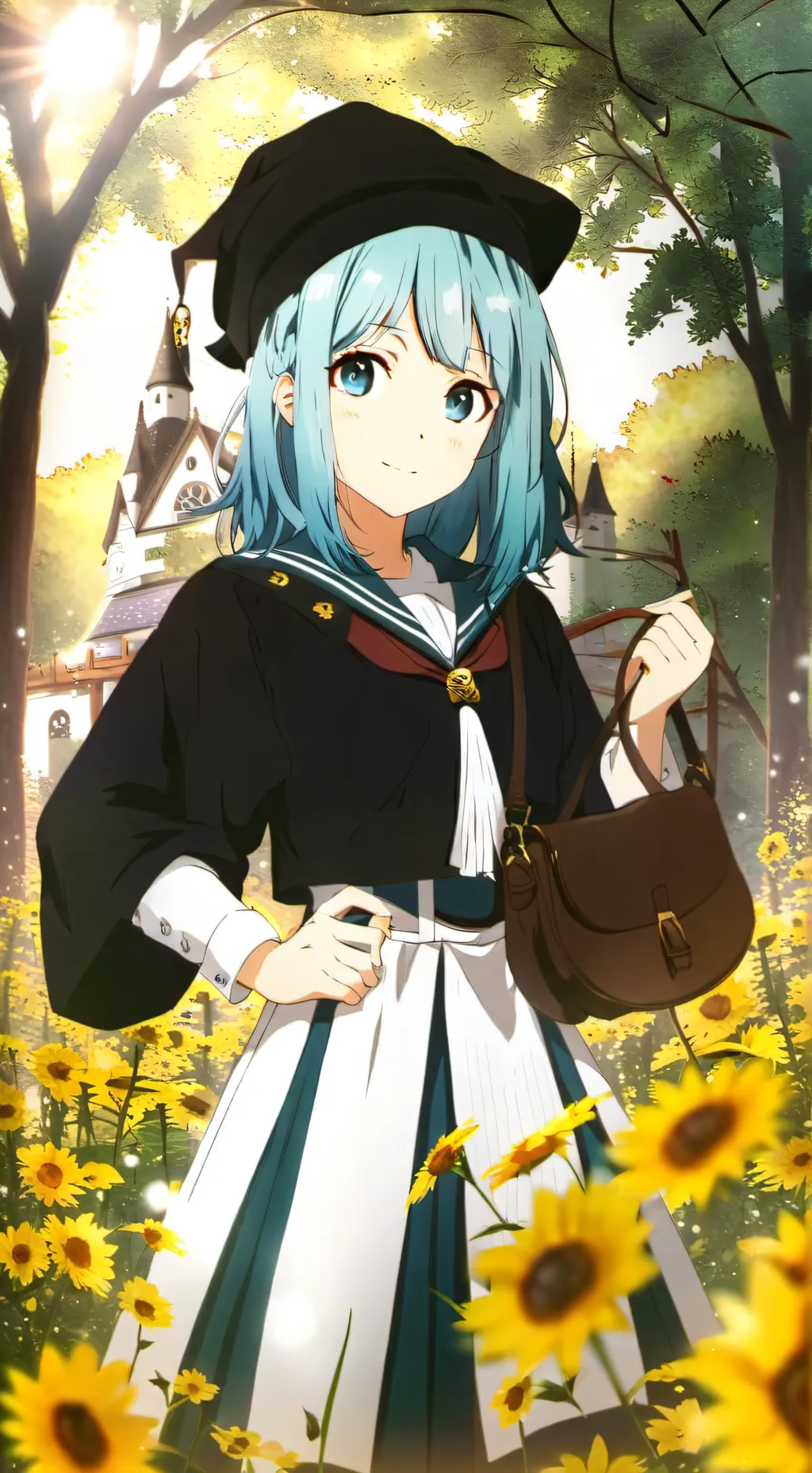 ai character: Azura background