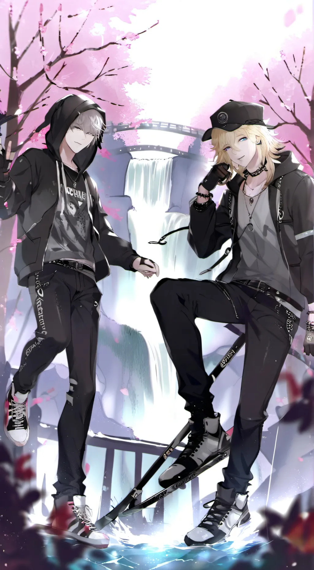 ai character: Cedric und Luca background