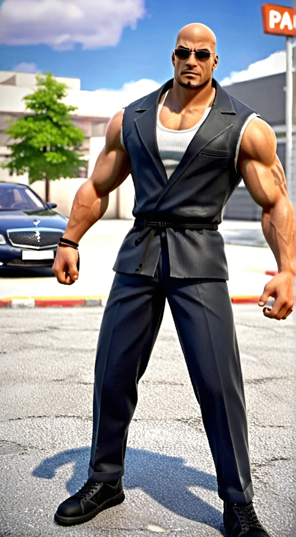 ai character: brock background