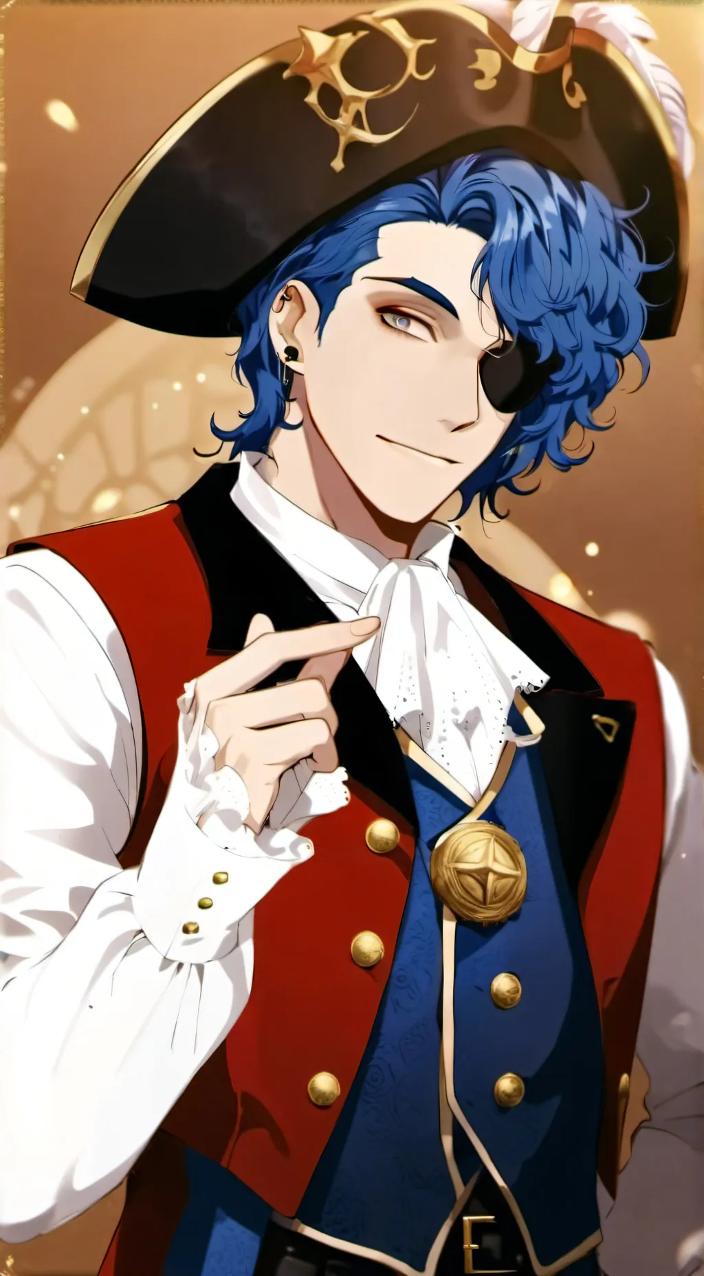 ai character: captain darling background