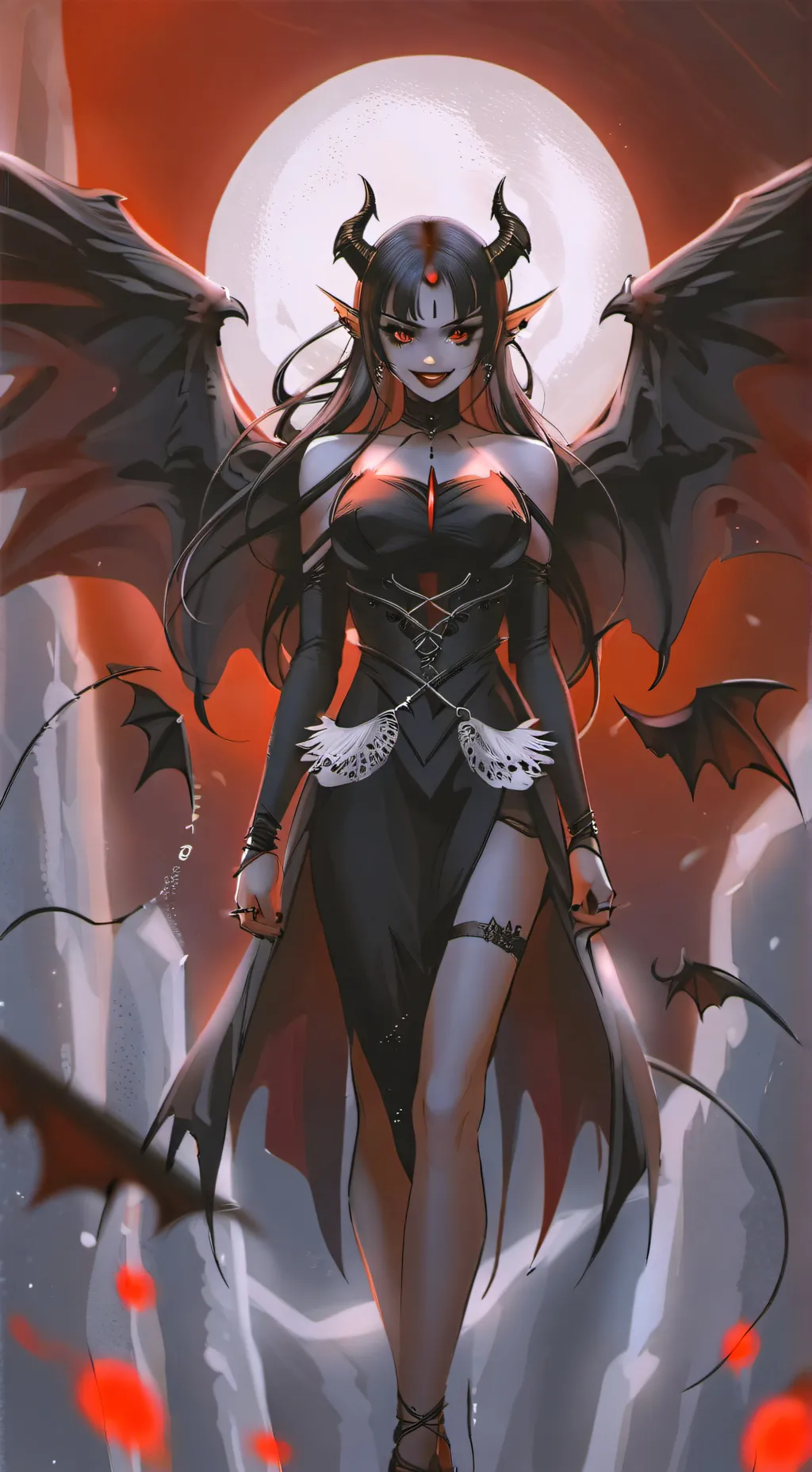 ai character: Selene background