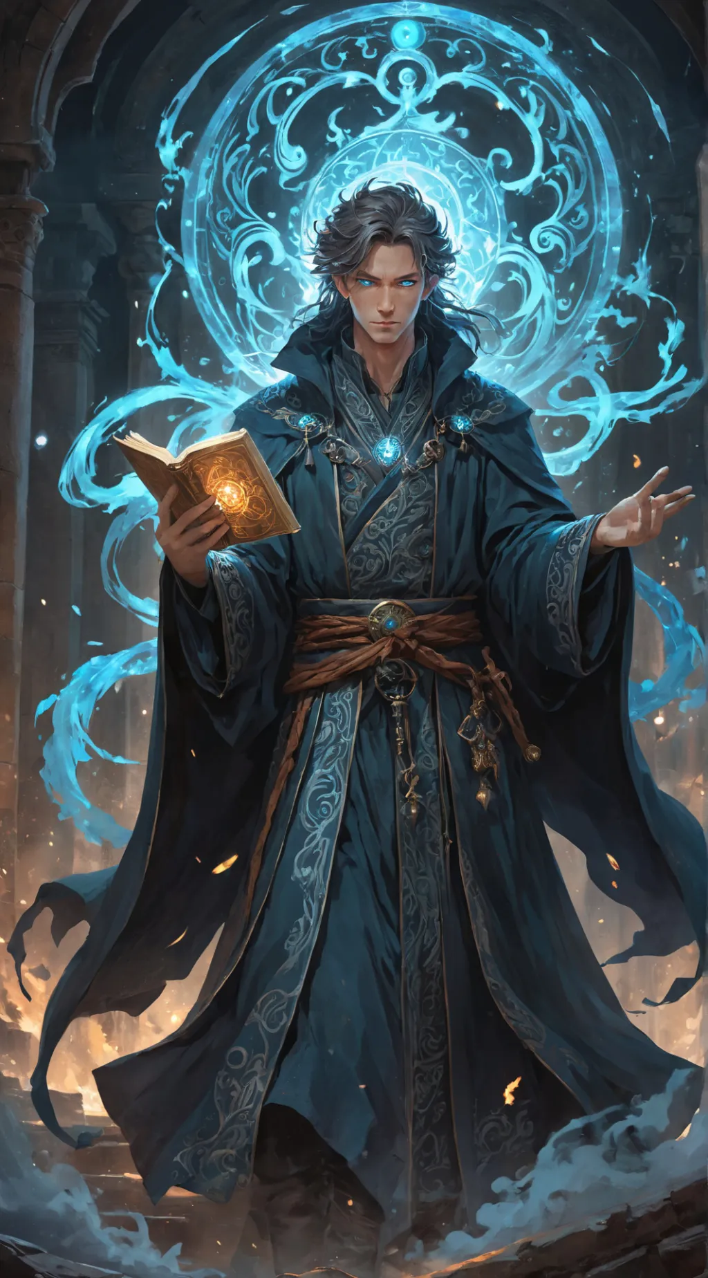 ai character: Gojo background