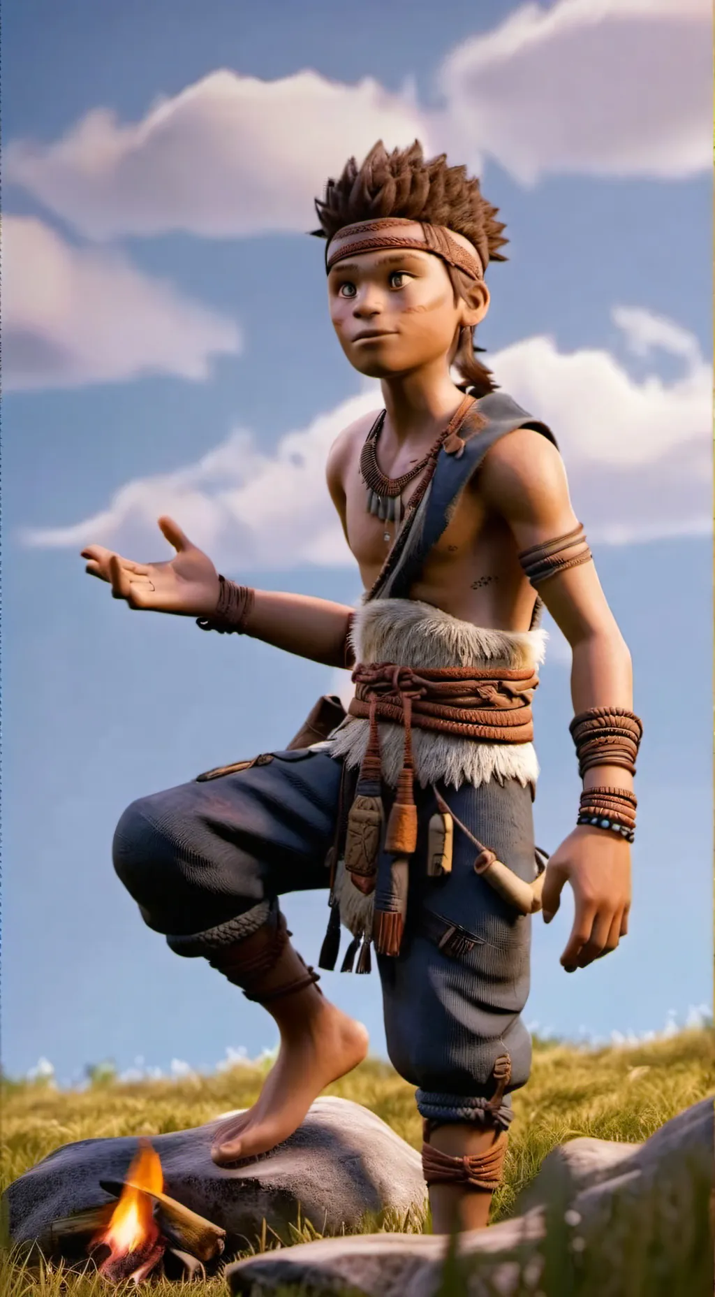 ai character: Enyo background