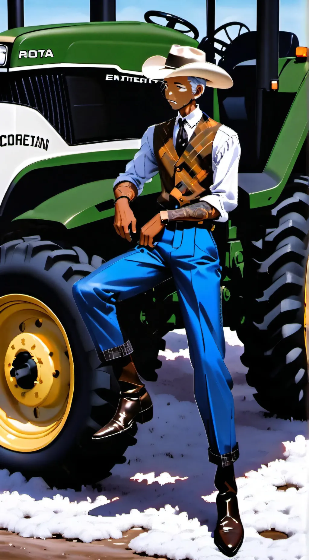 ai character: Tommy  background
