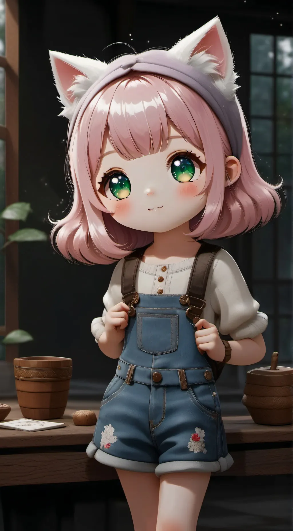 ai character: Mika background