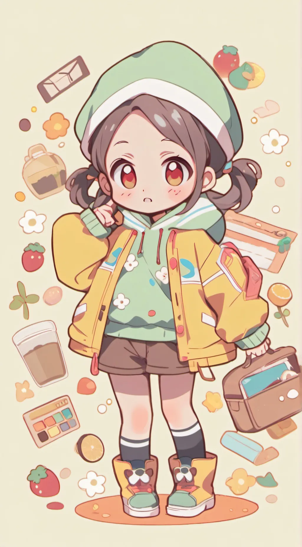 ai character: iva background