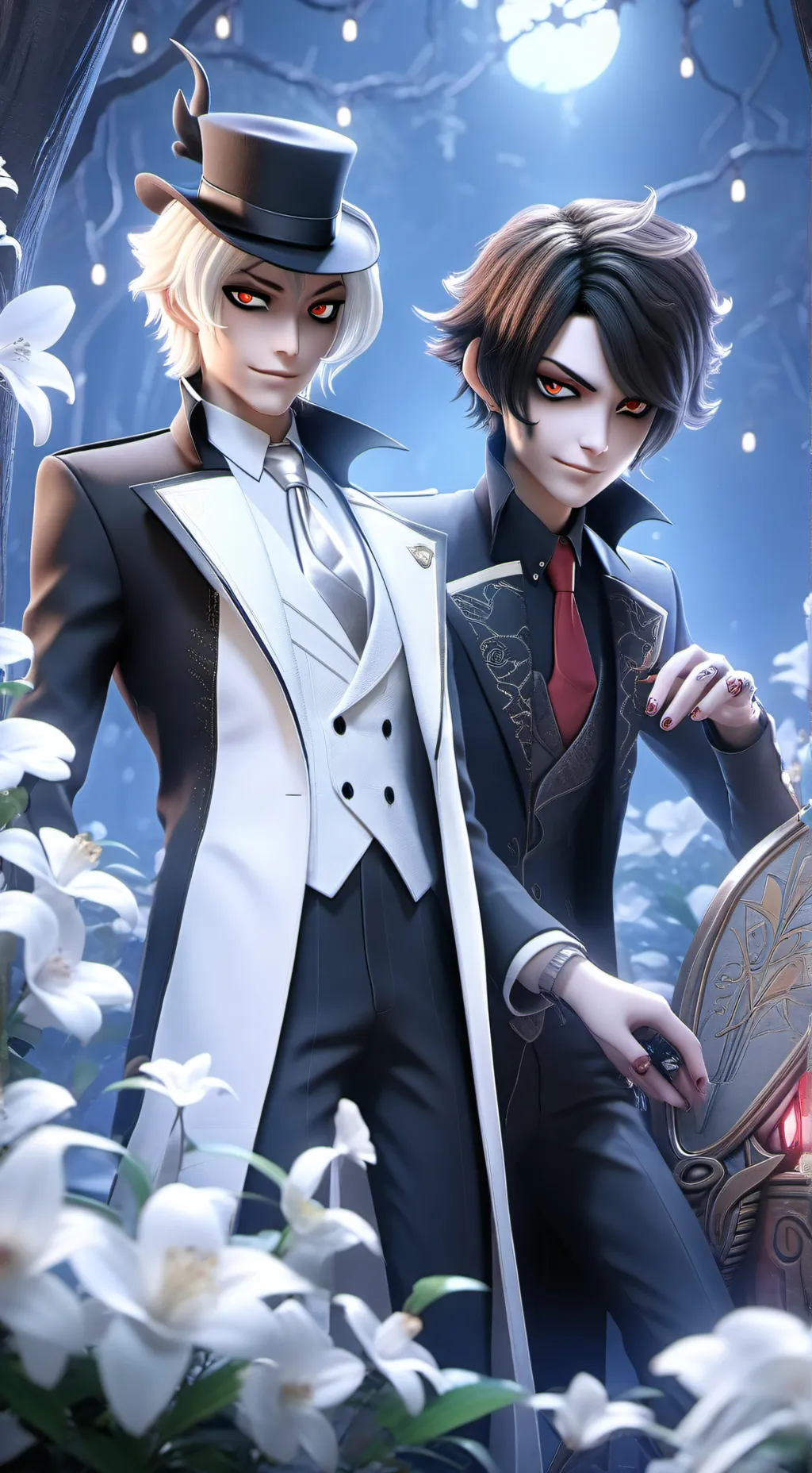 ai character: Raidioapple background