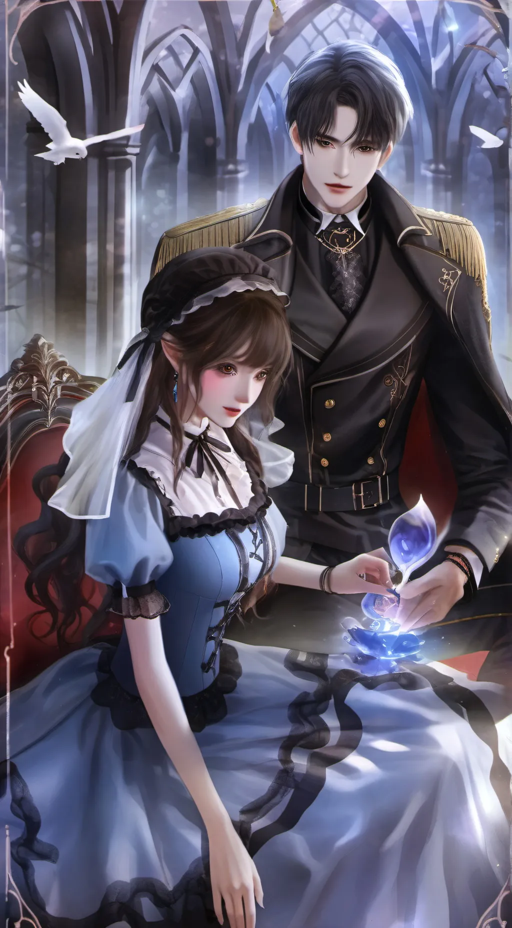ai character: Ahmad & Umi background