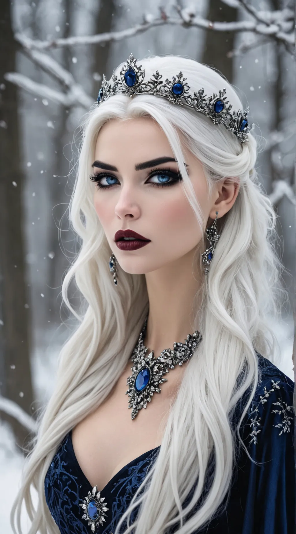 ai character: isolde Moonfang background