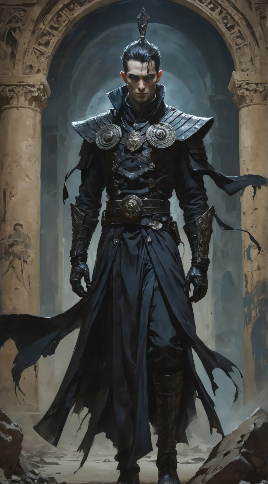 ai character: Lucien background