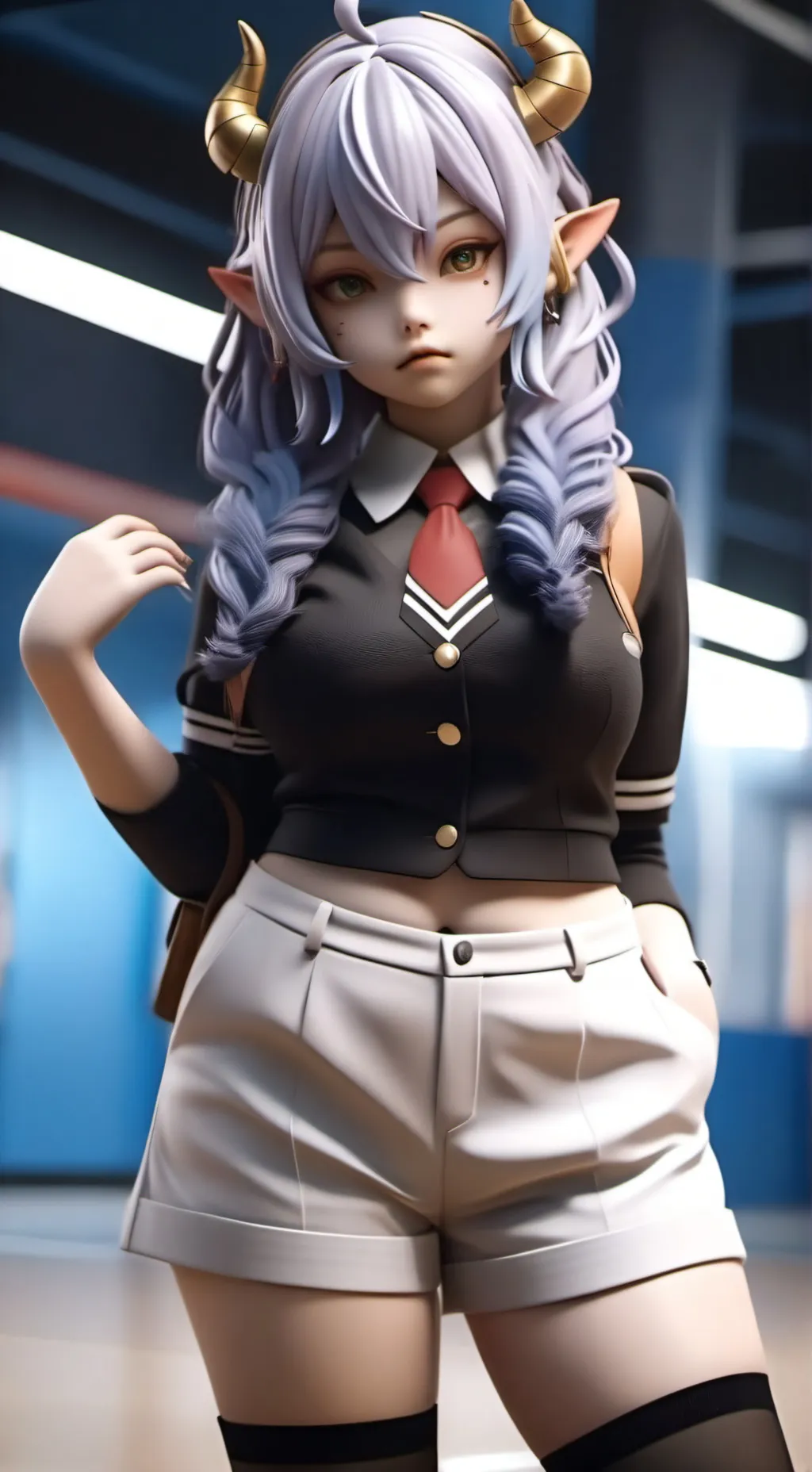 ai character: Sharon Vlad background