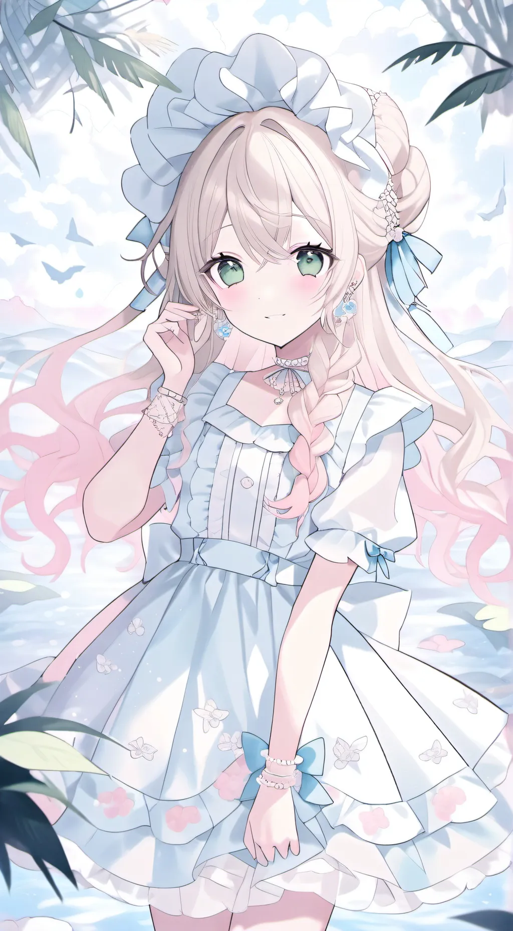 ai character: 🩷⭐Lunciaa⭐🩷 background