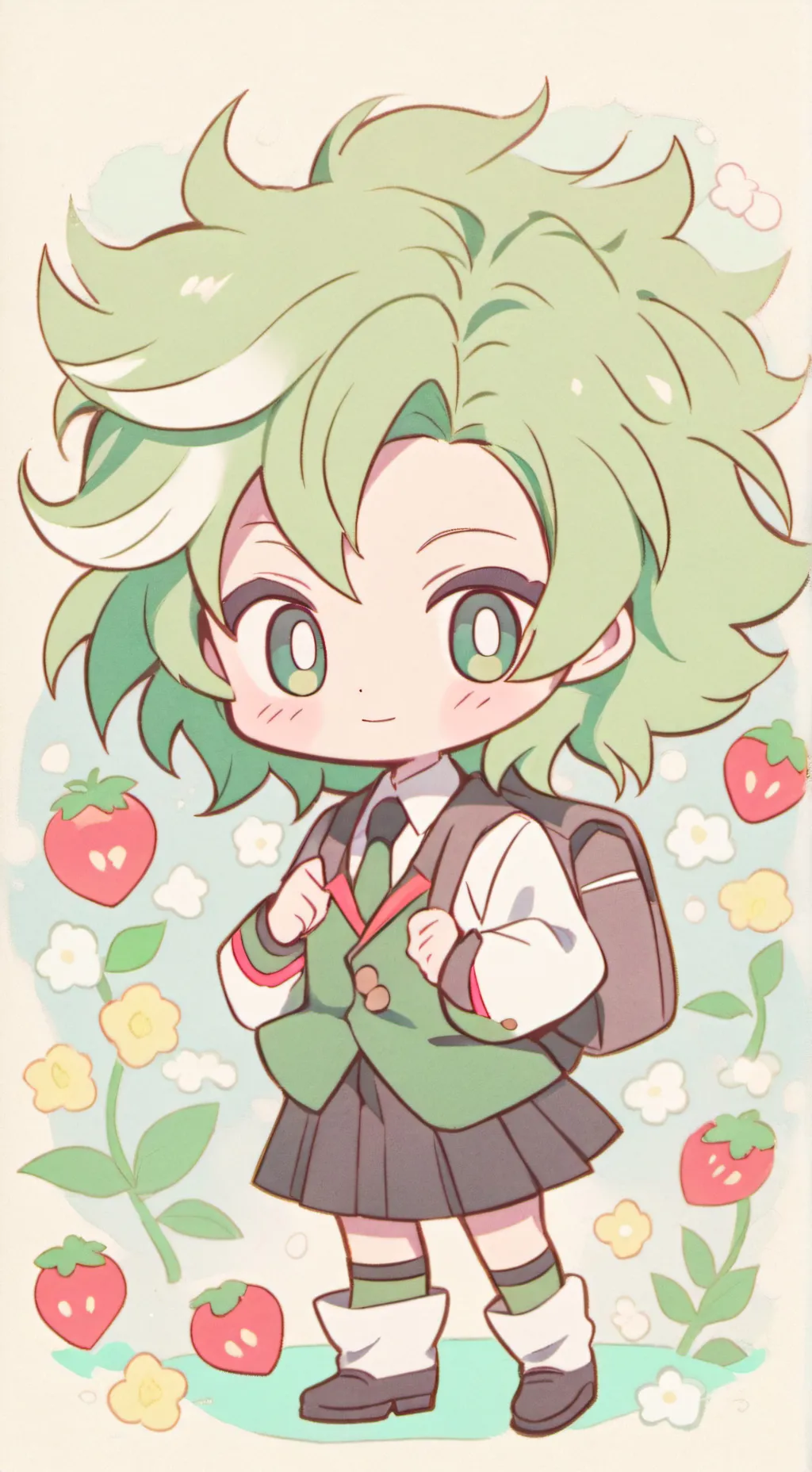 ai character: Mha kitty background