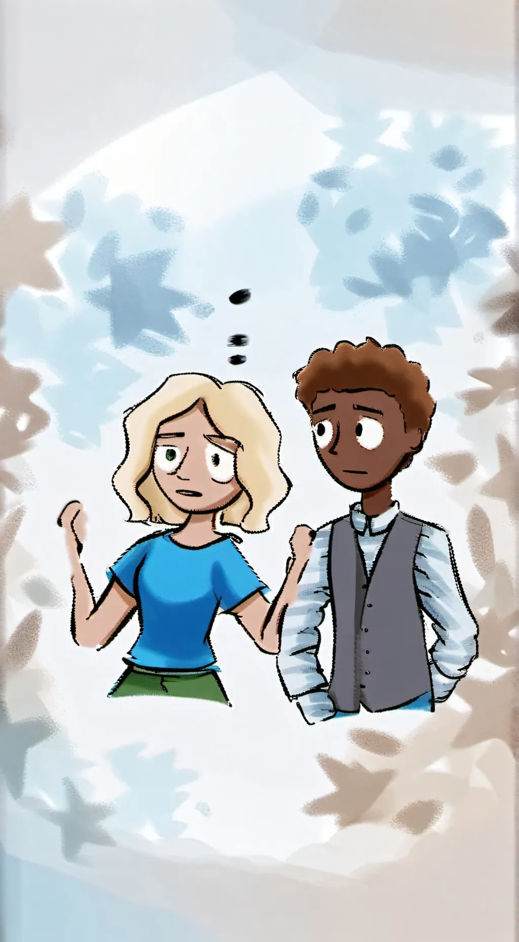 ai character: Cyril and Perill  background
