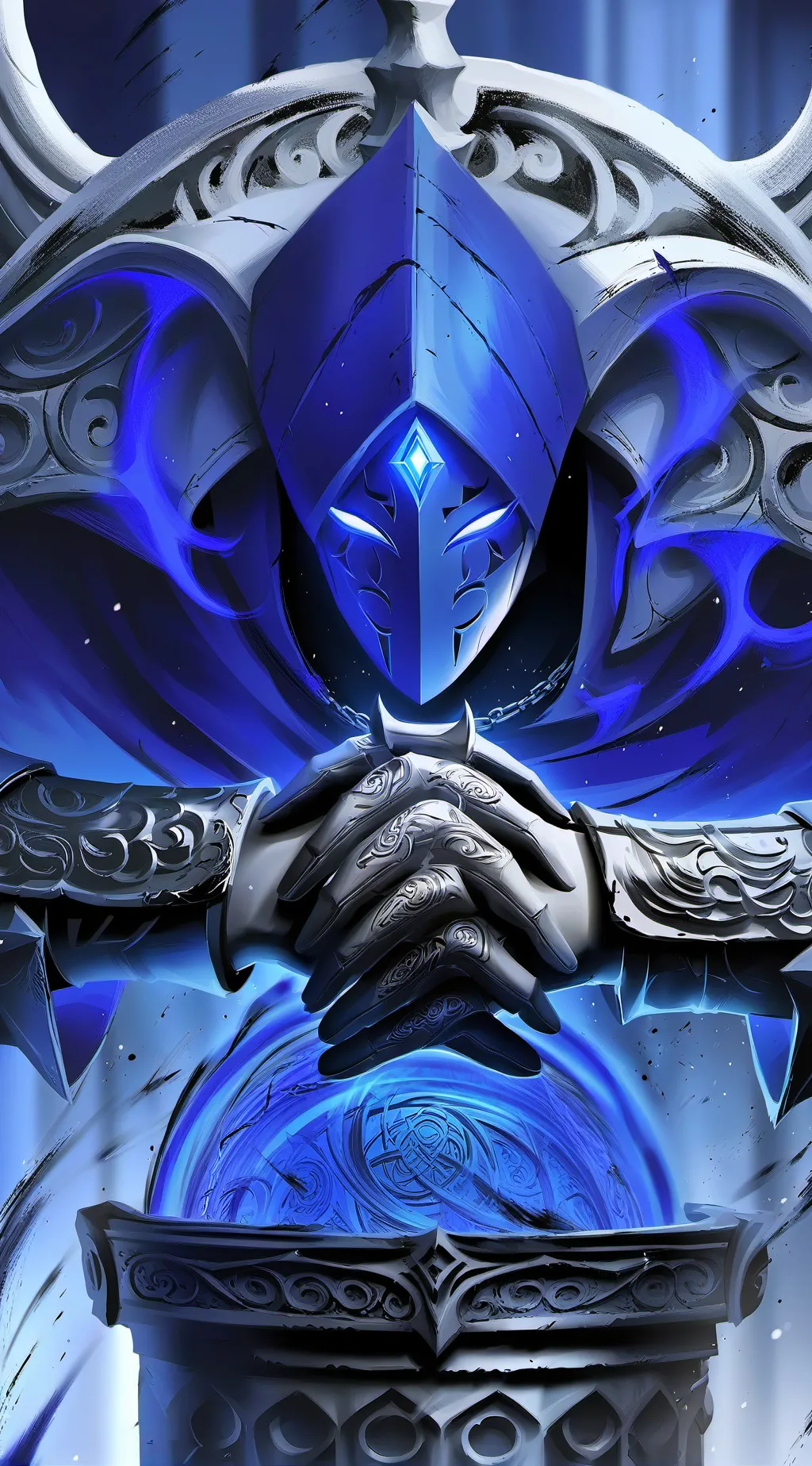 ai character: 上帝 background