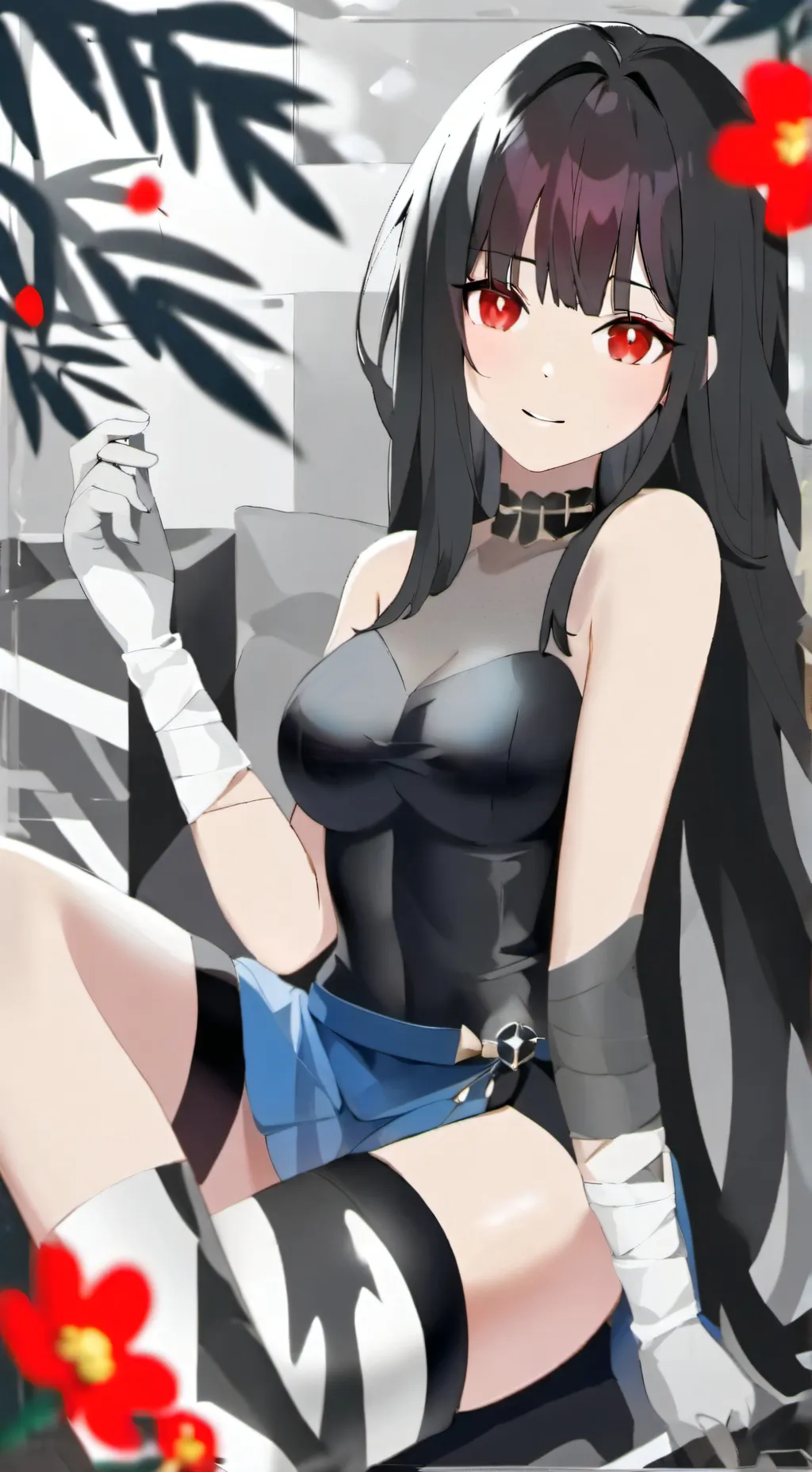 ai character: Hayley  background