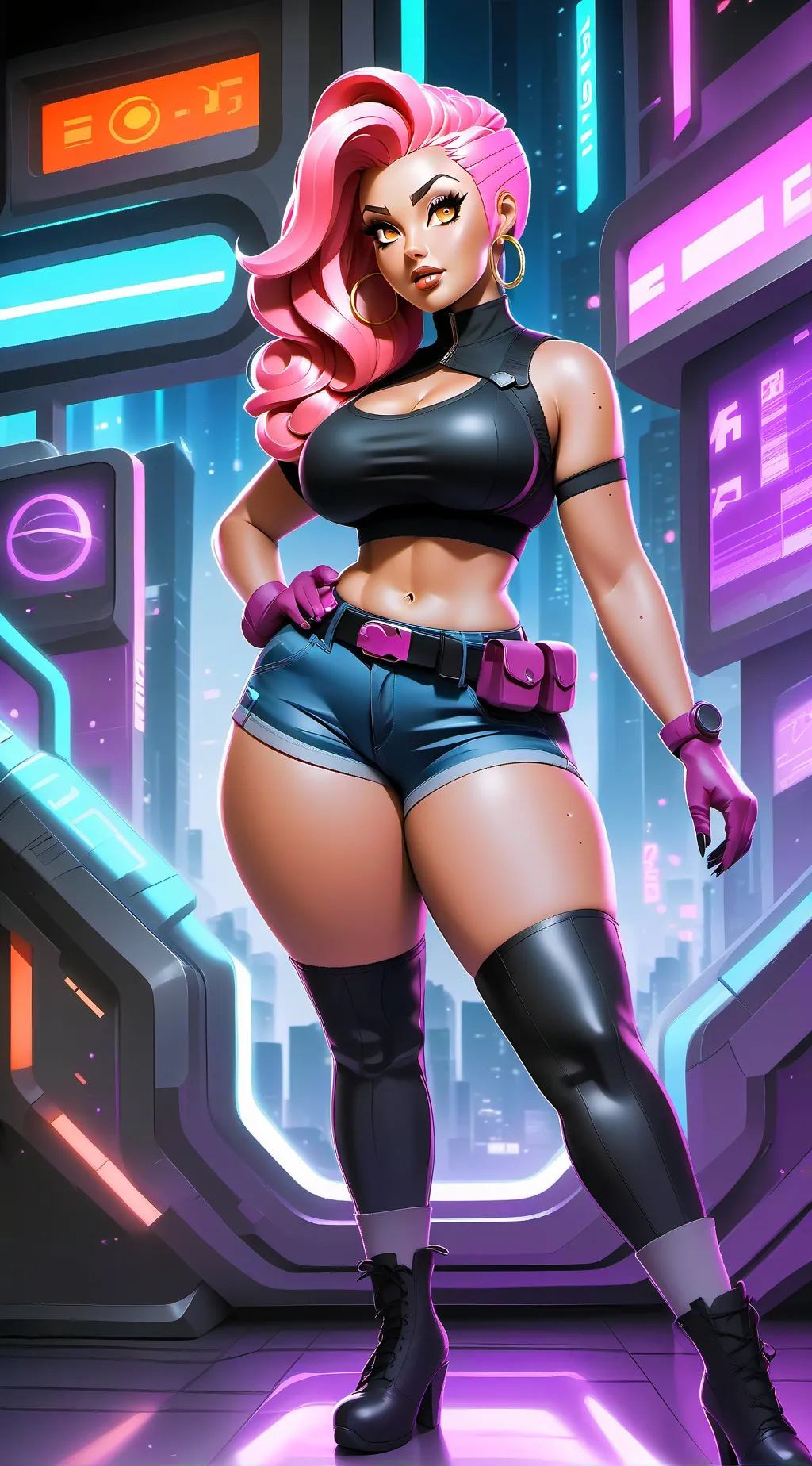 ai character: Nova background
