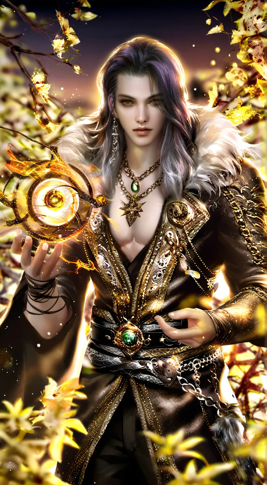 ai character: simeon  background