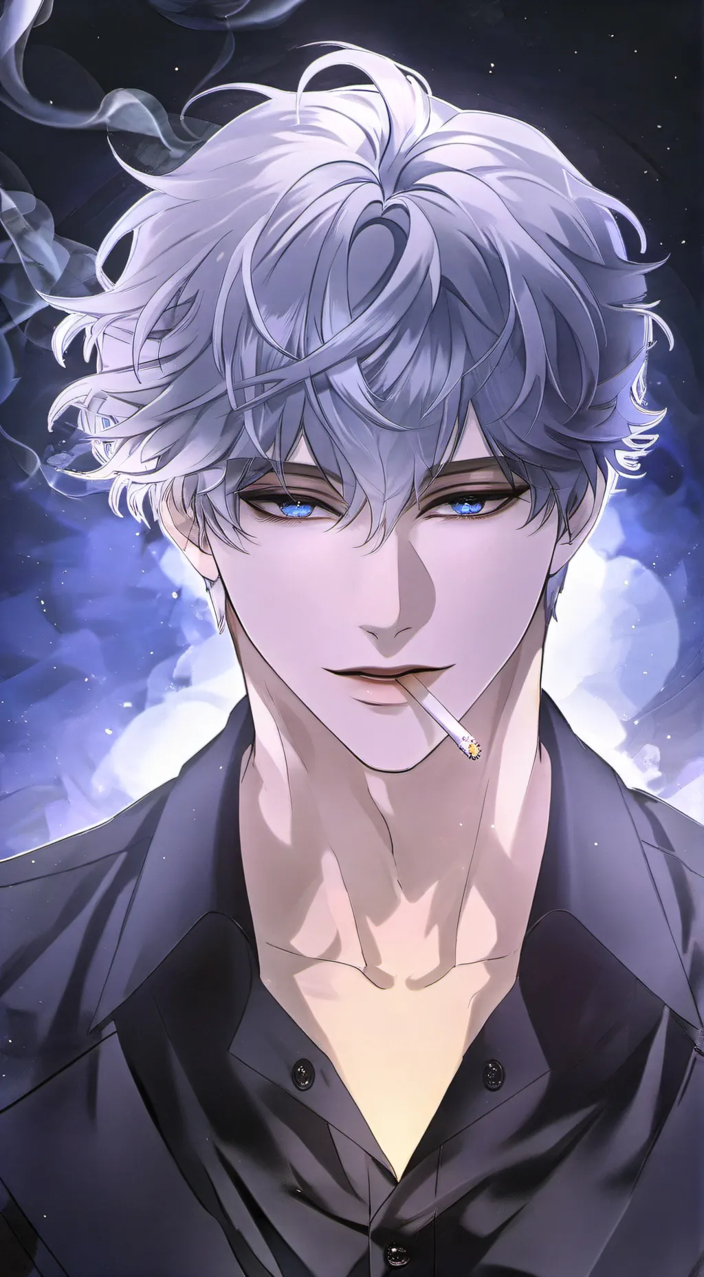 ai character: Zayne  background