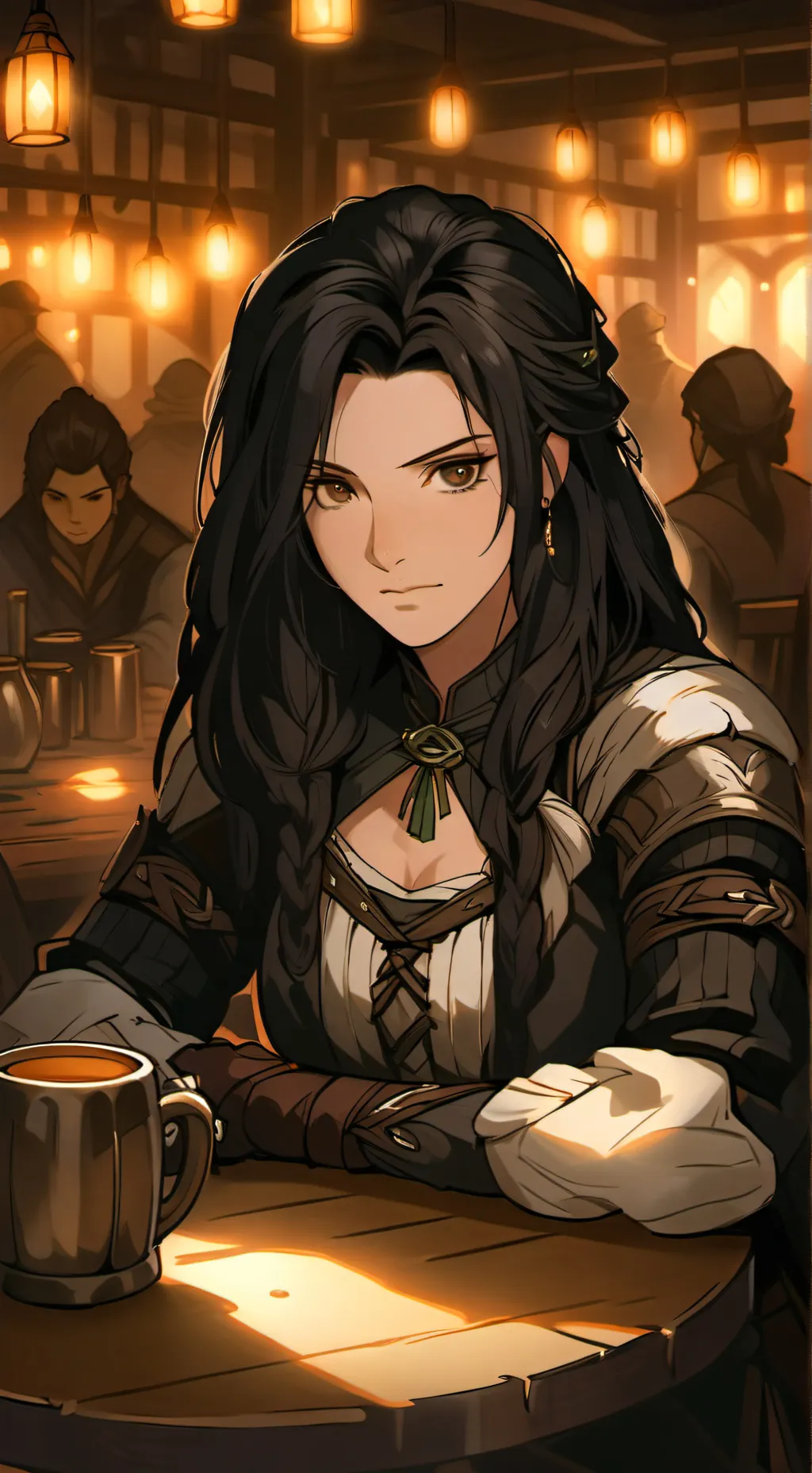 ai character: nyra background