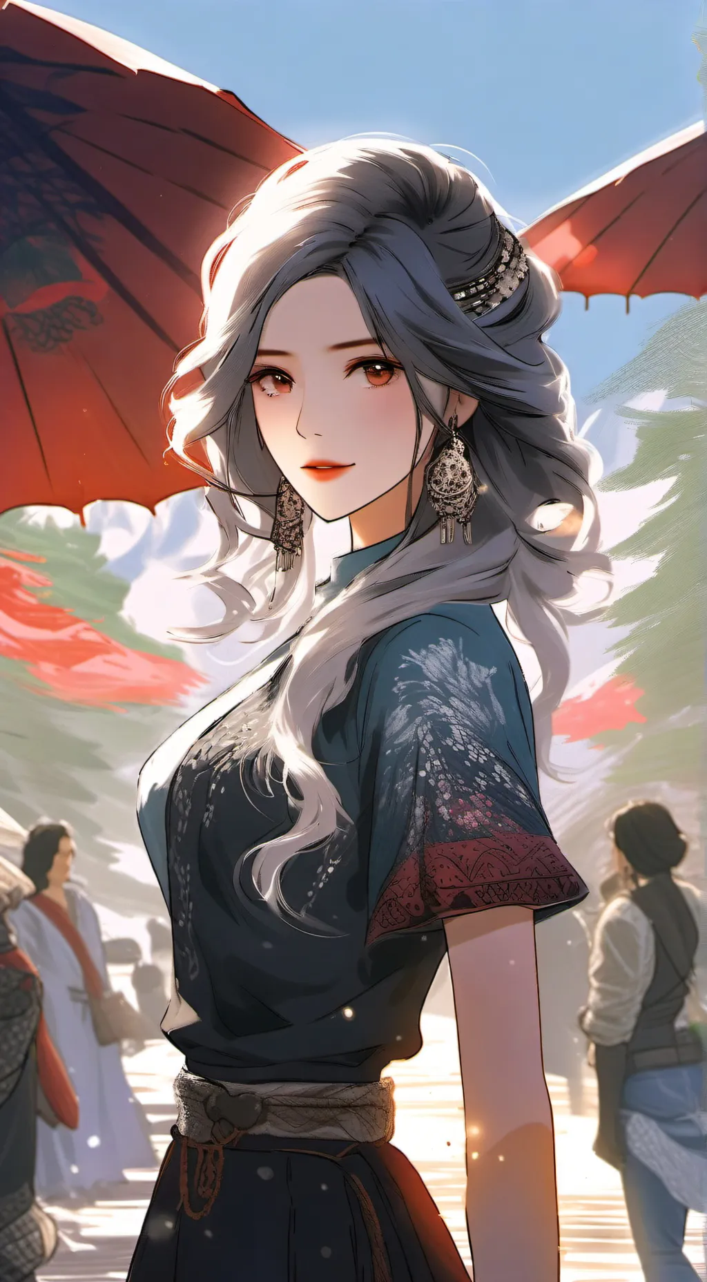 ai character: Paris background