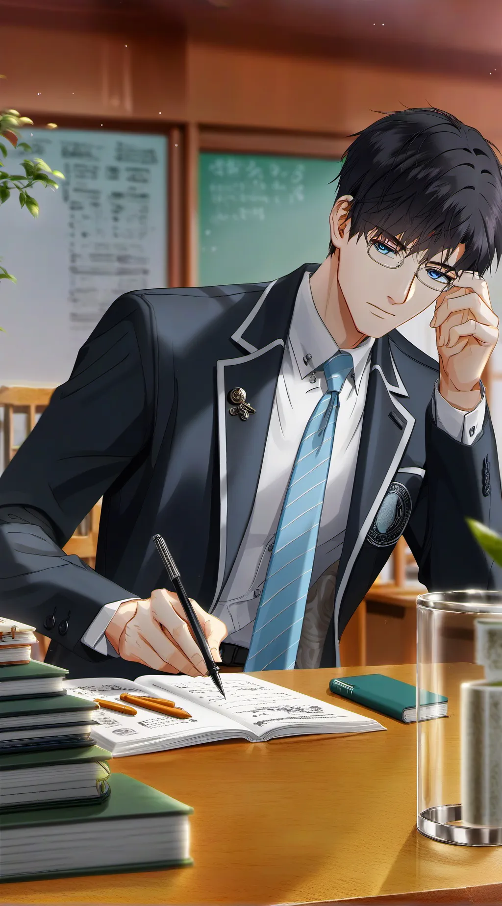 ai character: 李安澜 background