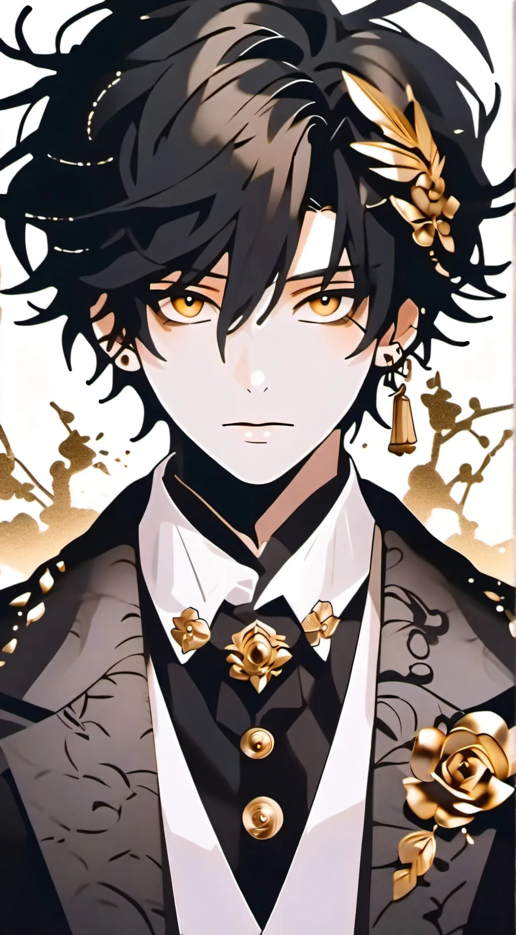 ai character: Azure background