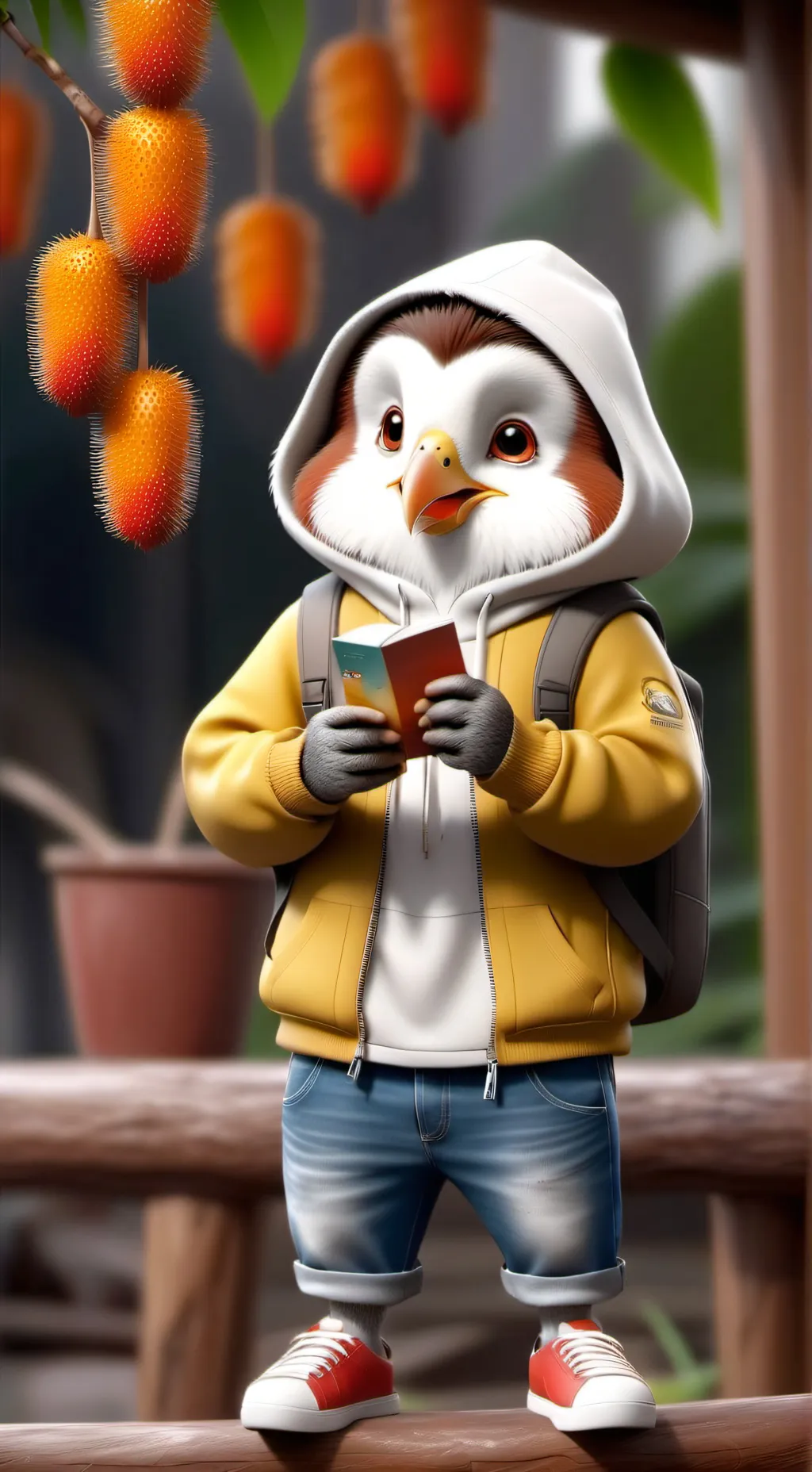 ai character:  dimas background