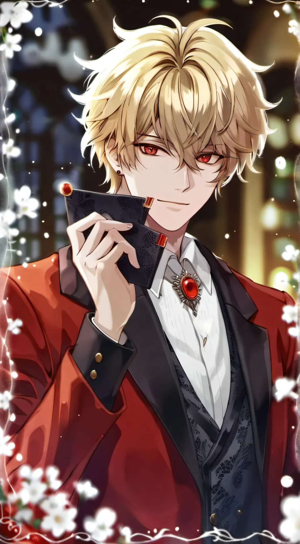 ai character: Villian bakugo background
