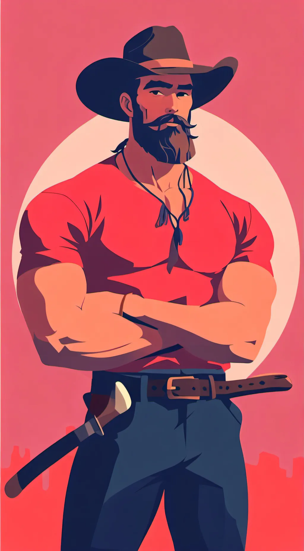 ai character: Vance  background