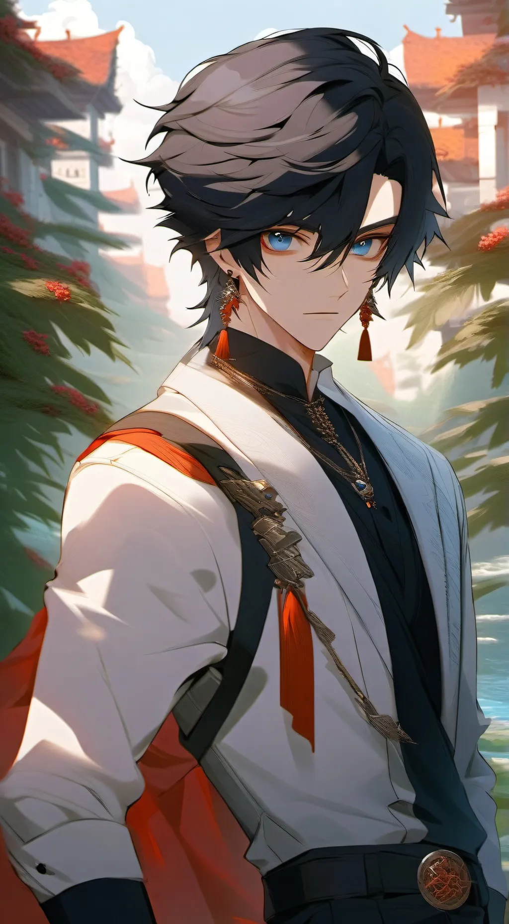 ai character: Dabi background