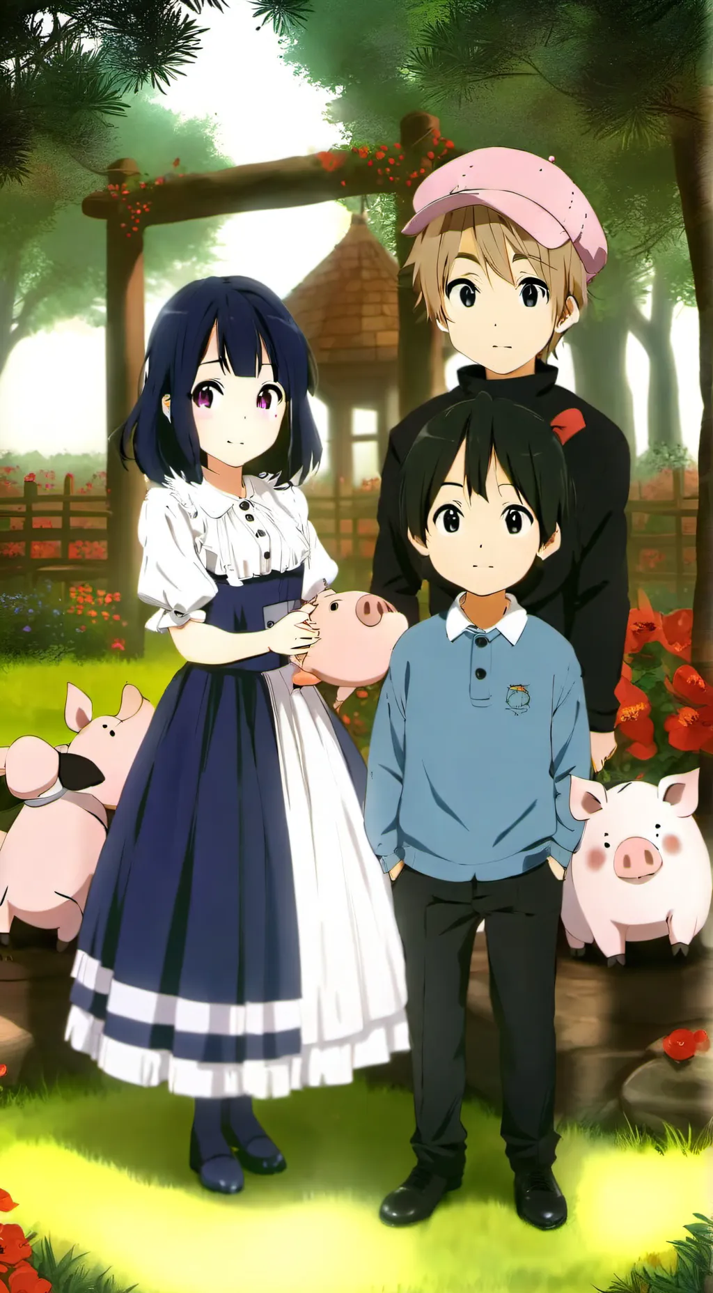 ai character: PIGGY background