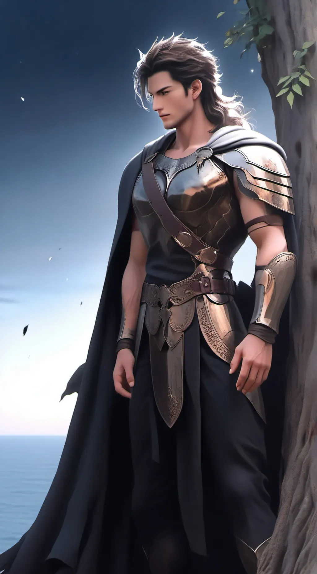 ai character: Arès background