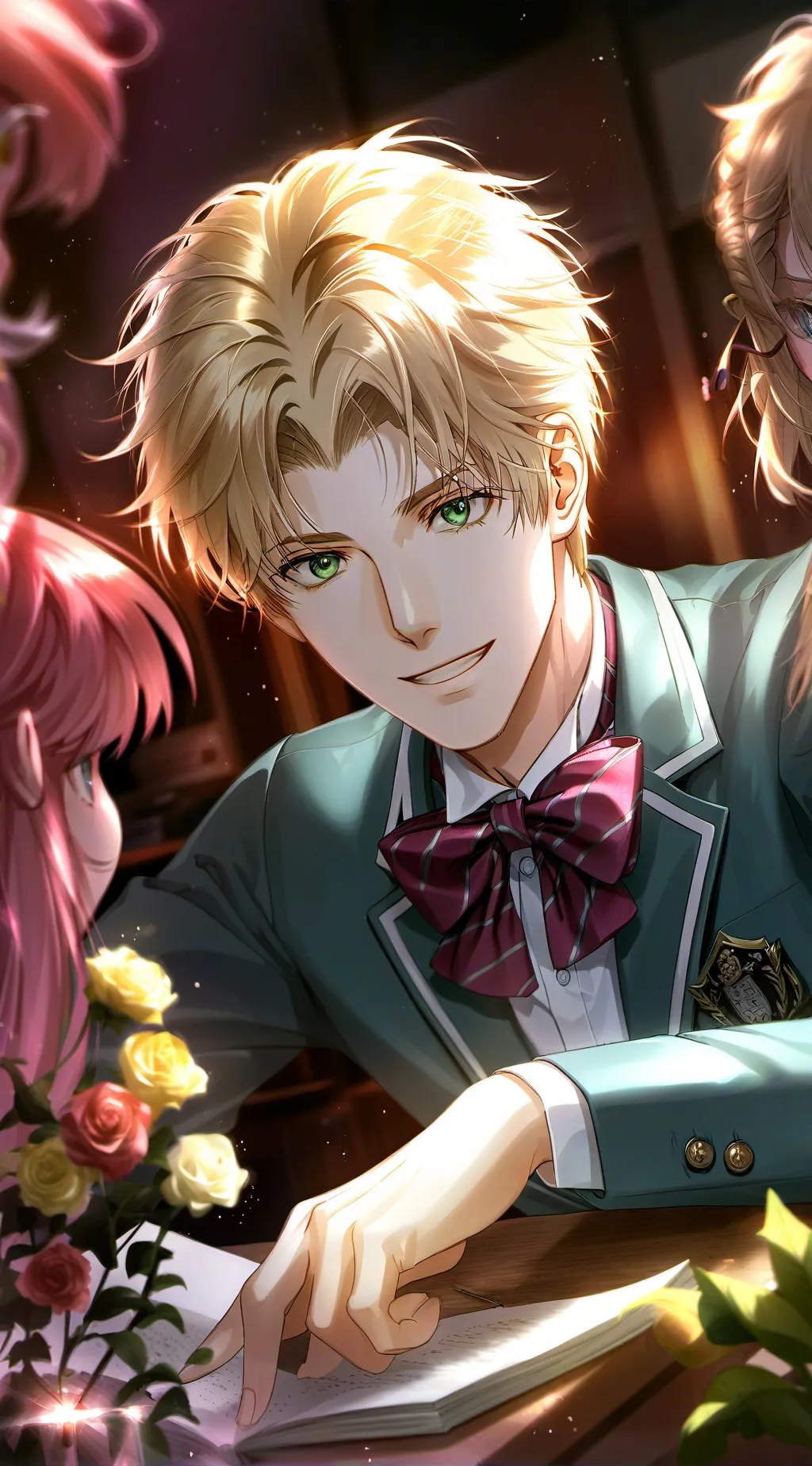 ai character: ￼ James background