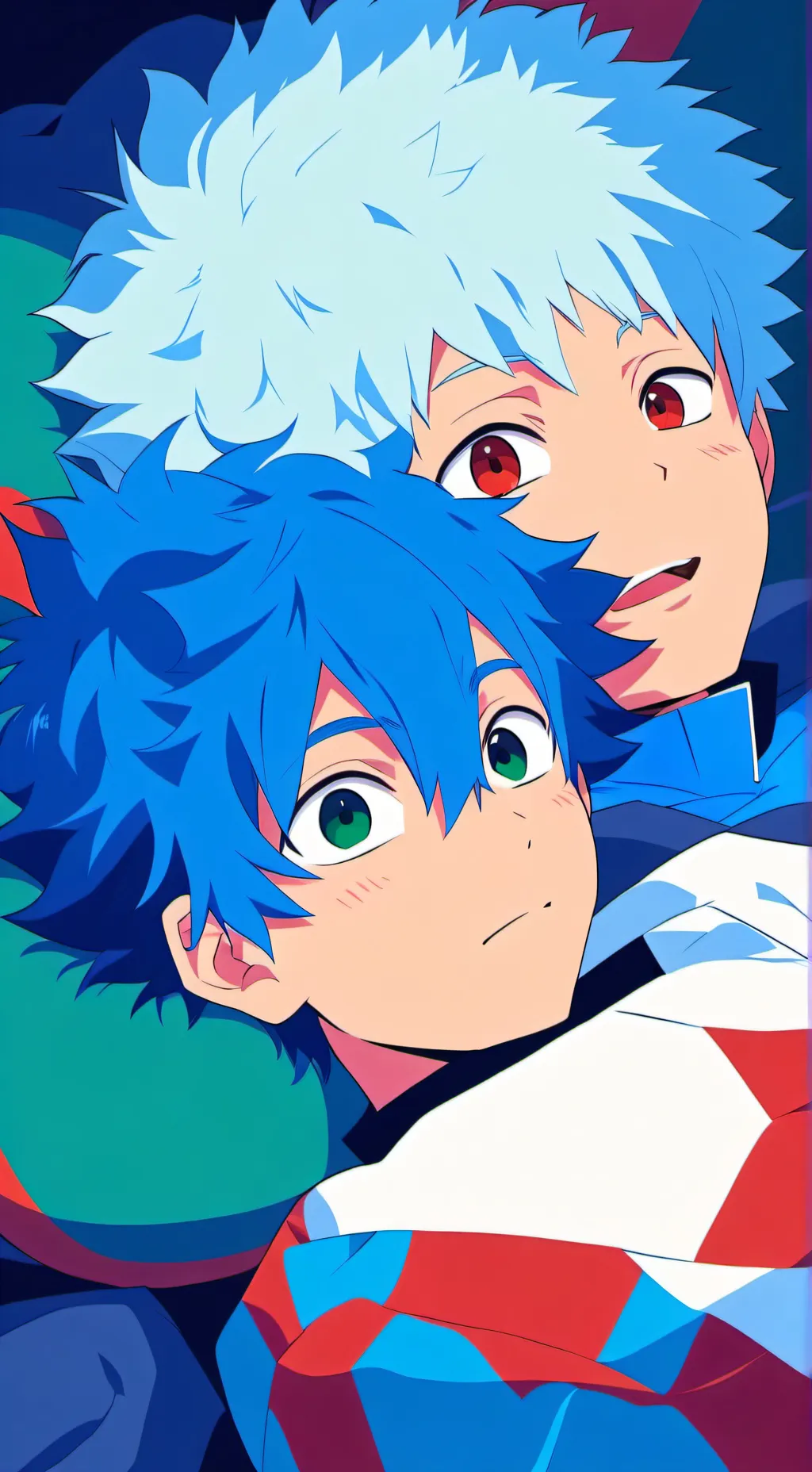 ai character: todobakudeku  background