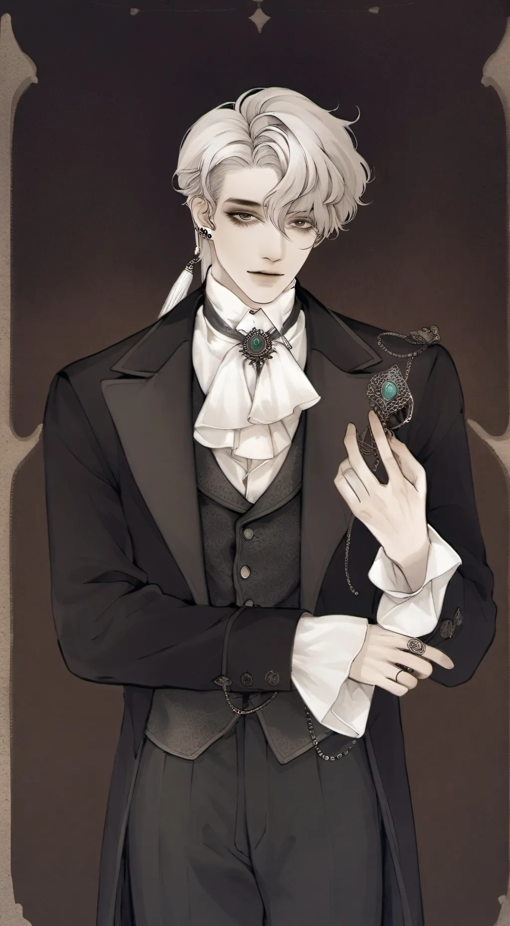 ai character: Matías  background