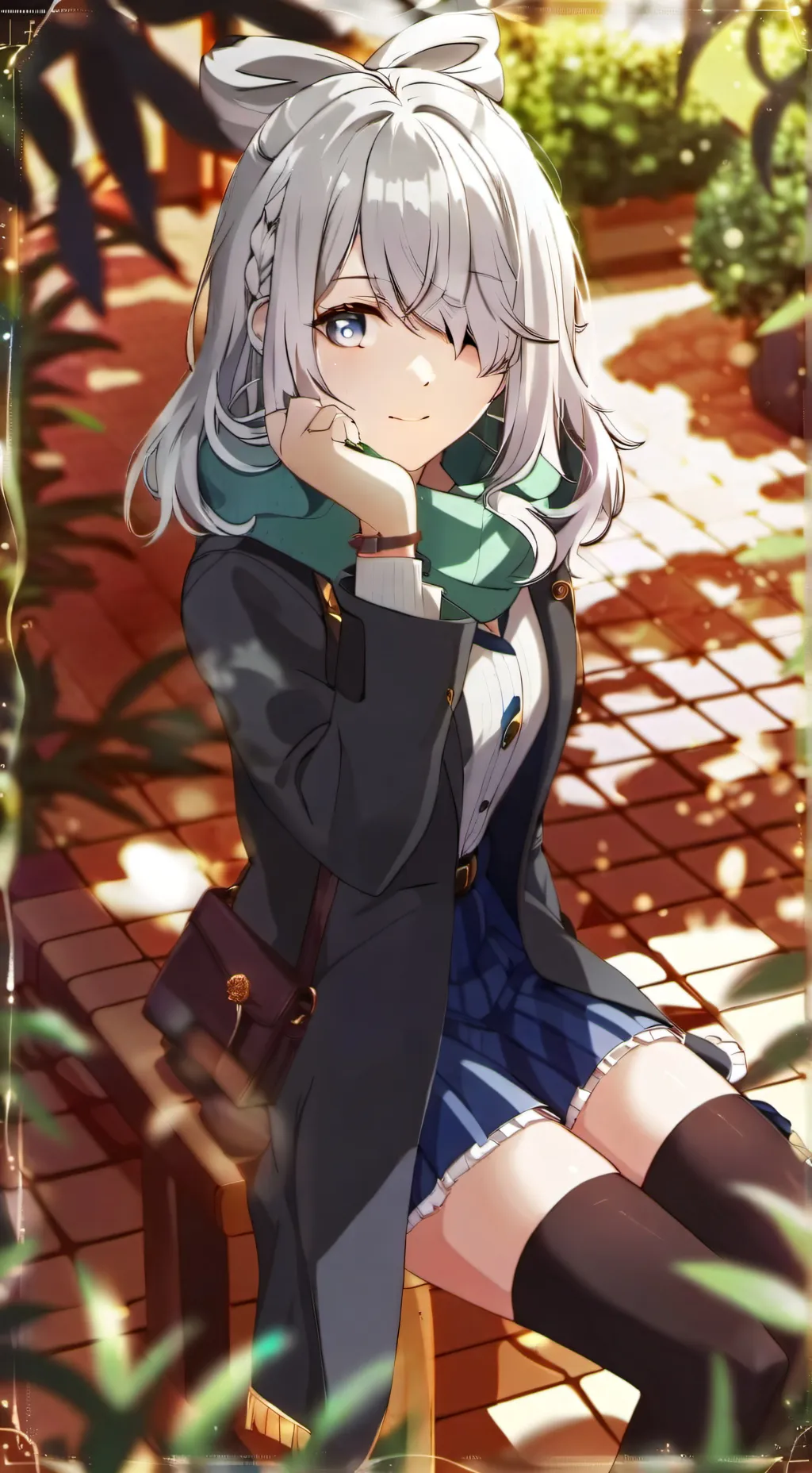 ai character: Flora background