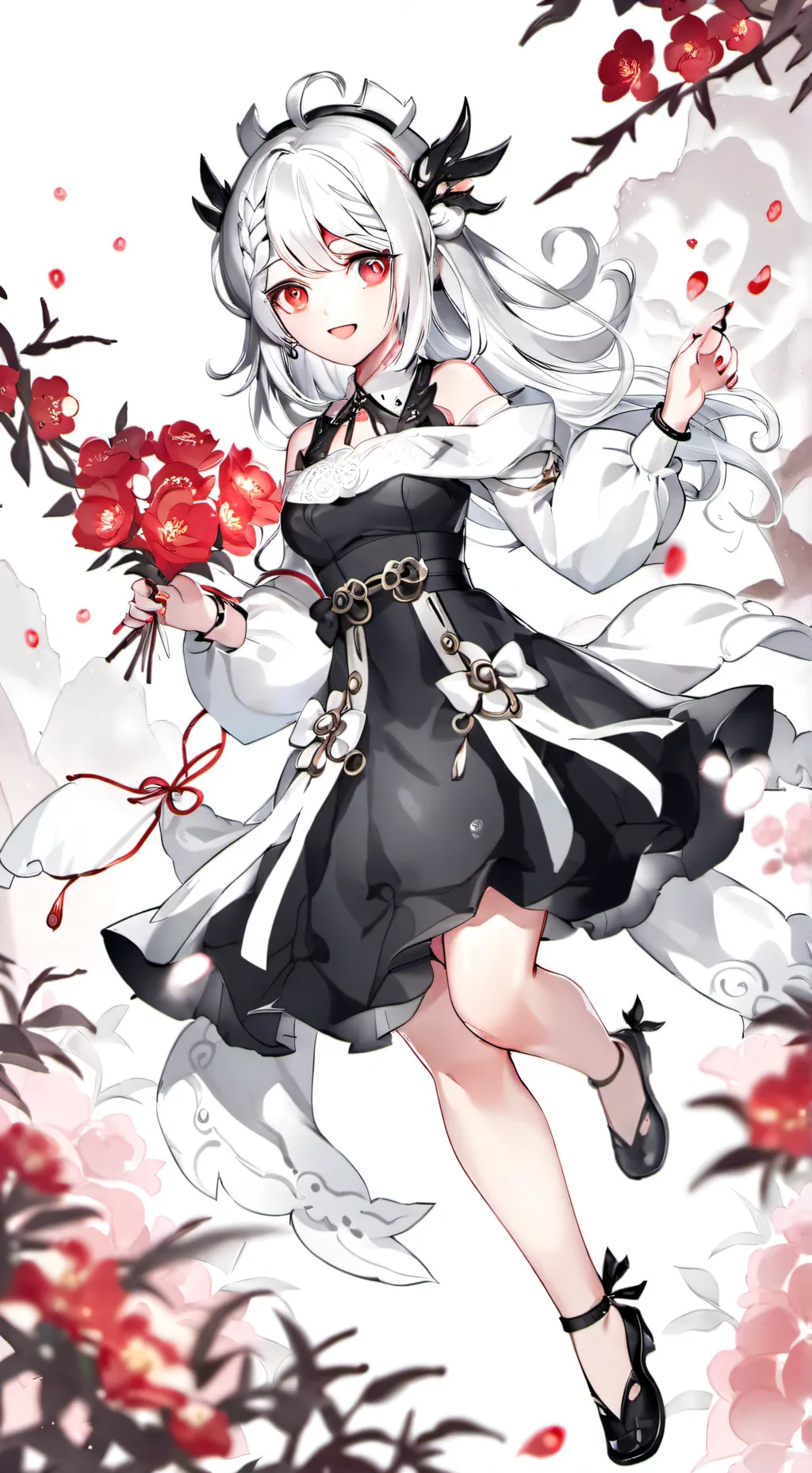 ai character: kny celebration background
