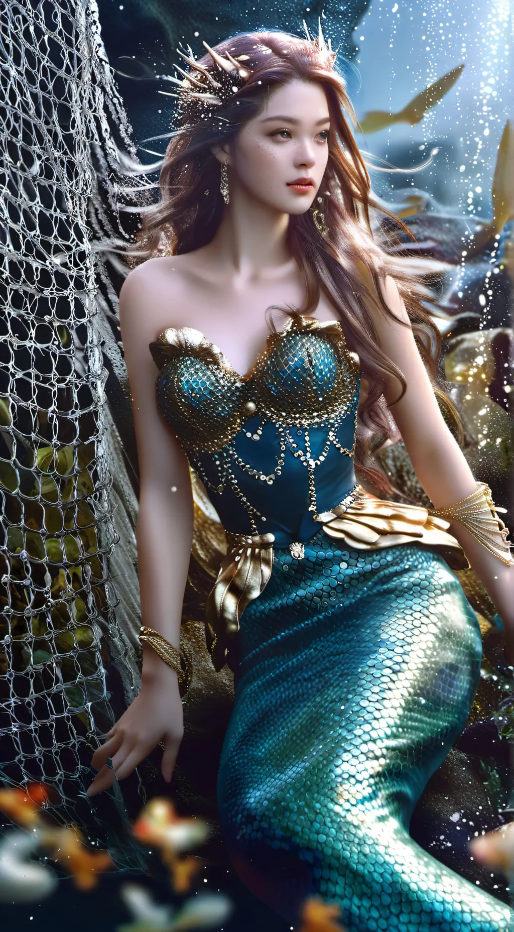 ai character: splash  background