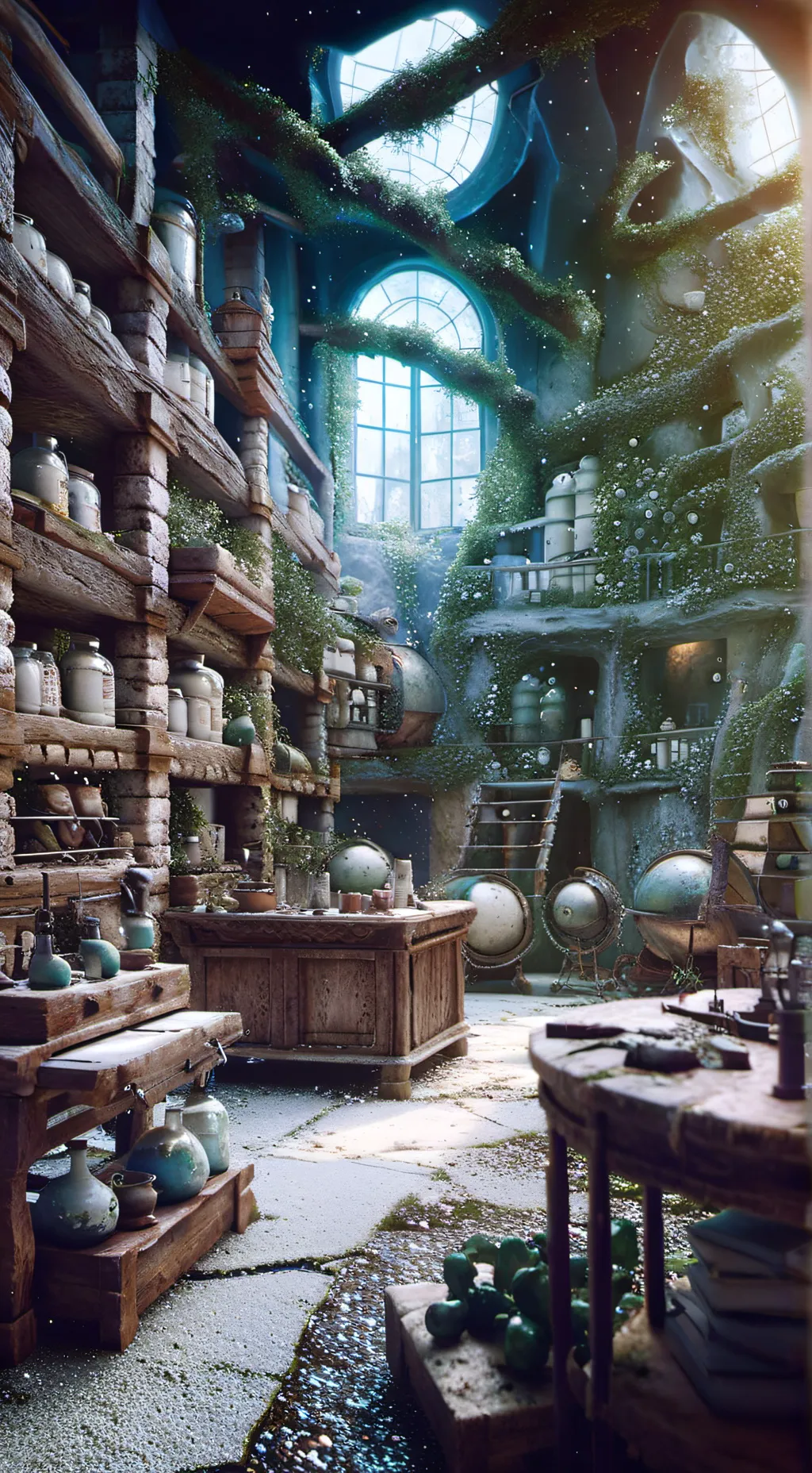 ai character: ~Experiment~ background