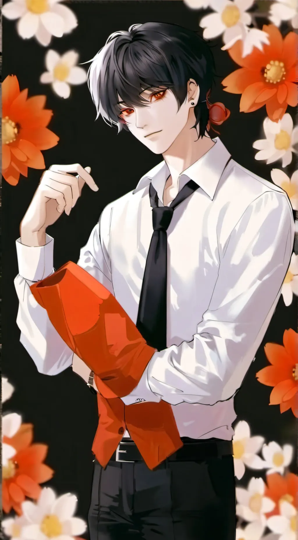 ai character: ♡David♡ background
