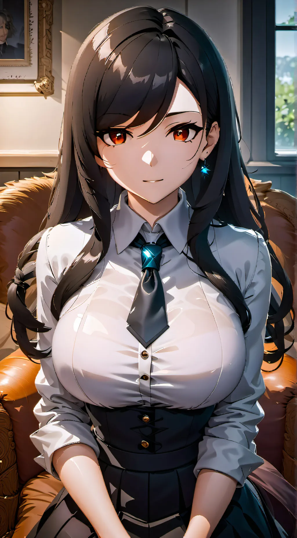 ai character: Rin asagiri  background