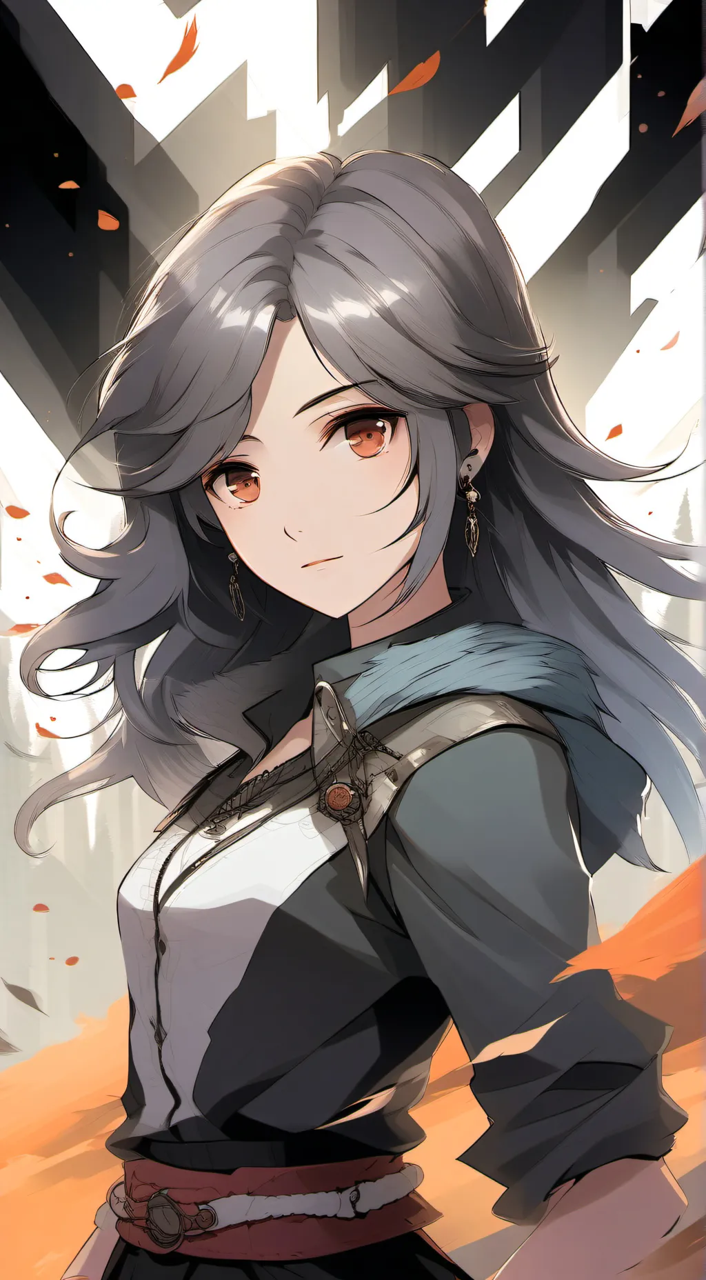 ai character: Naura background