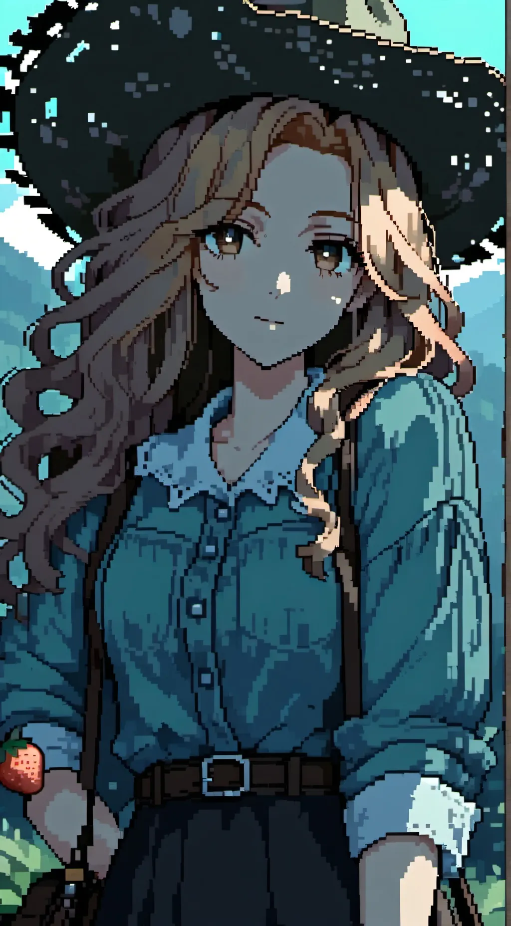 ai character: •°{Clementine}°• background