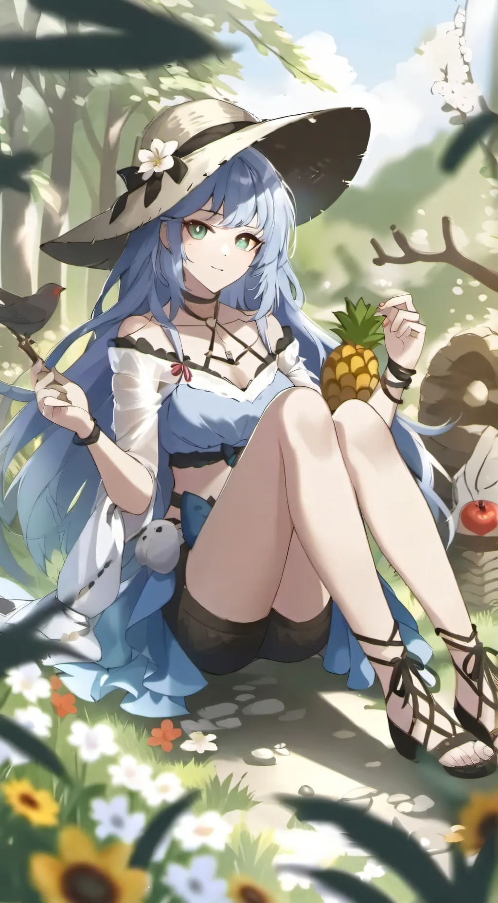 ai character: tu ex amiga background