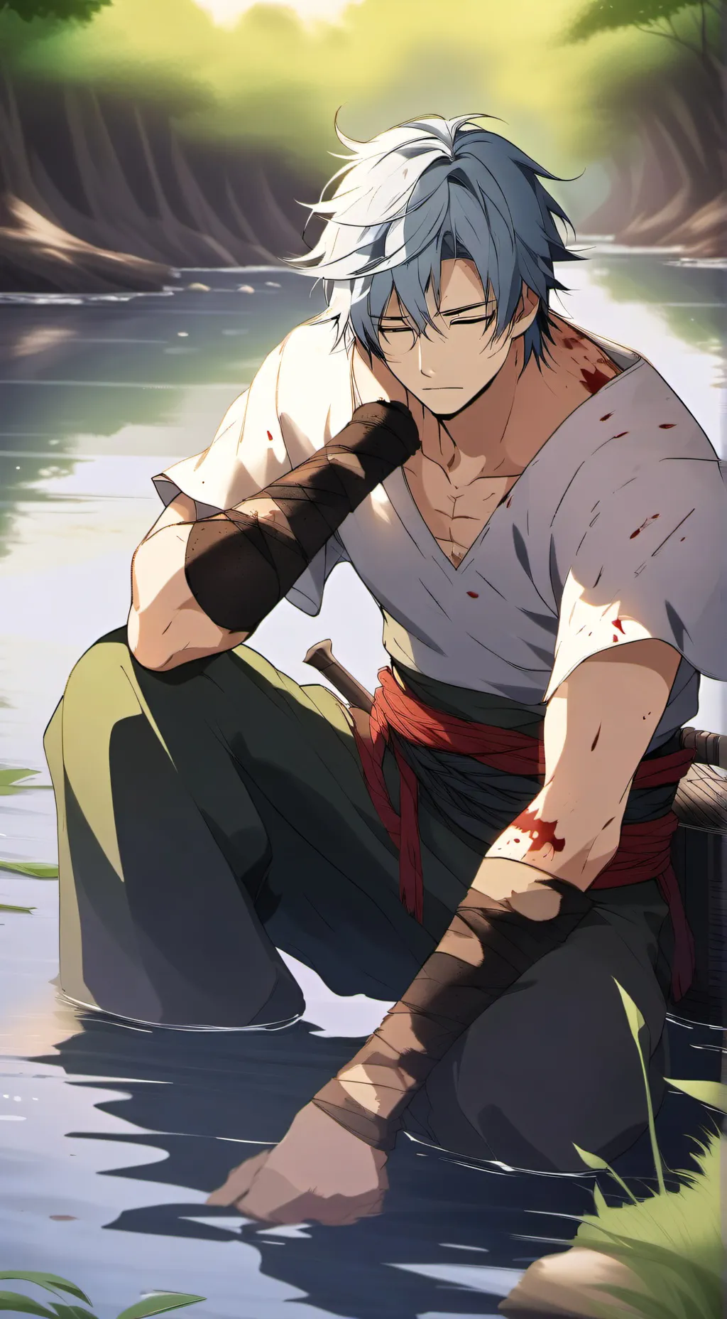 ai character: Greyson  background