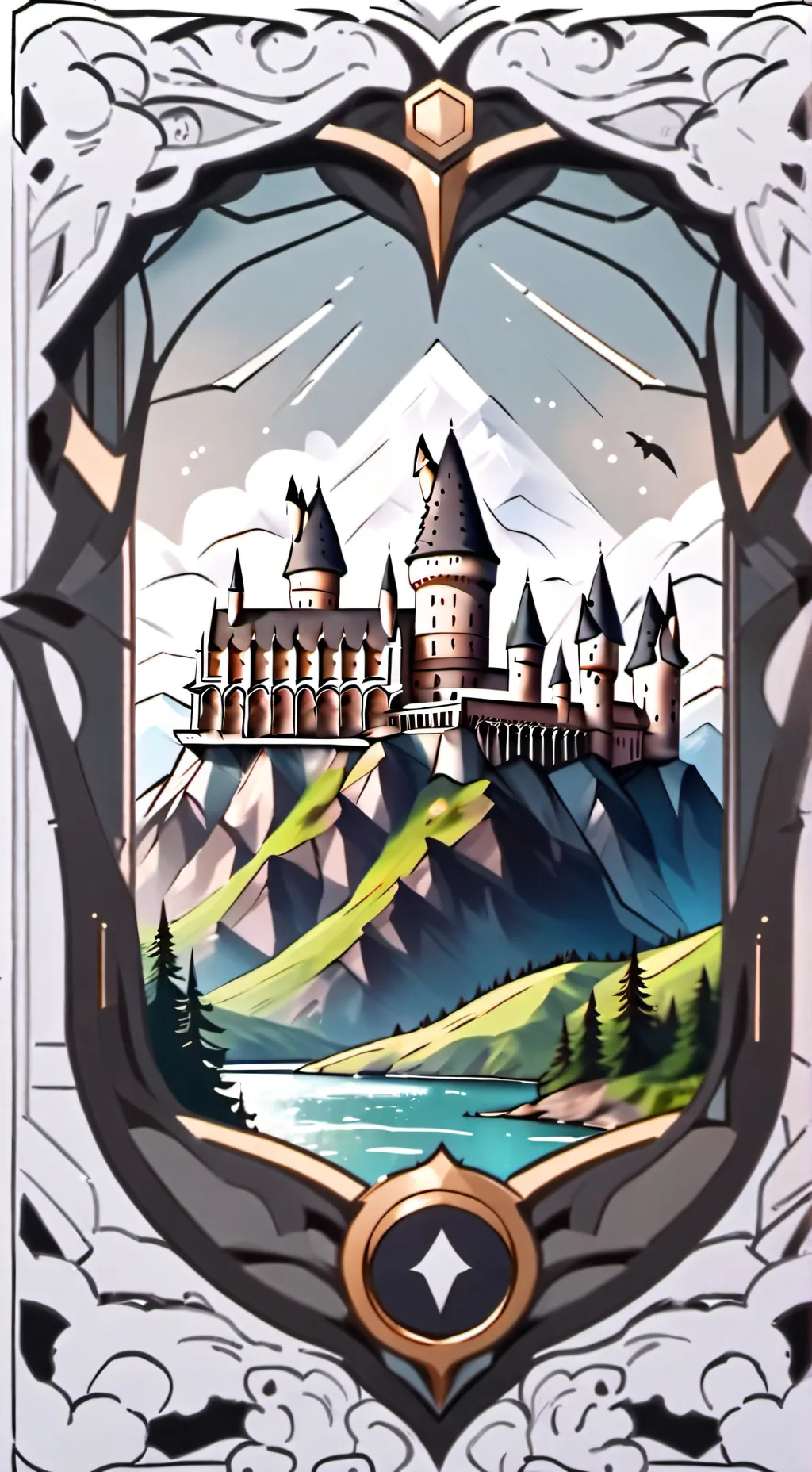 ai character: Harry Potter ✨ background