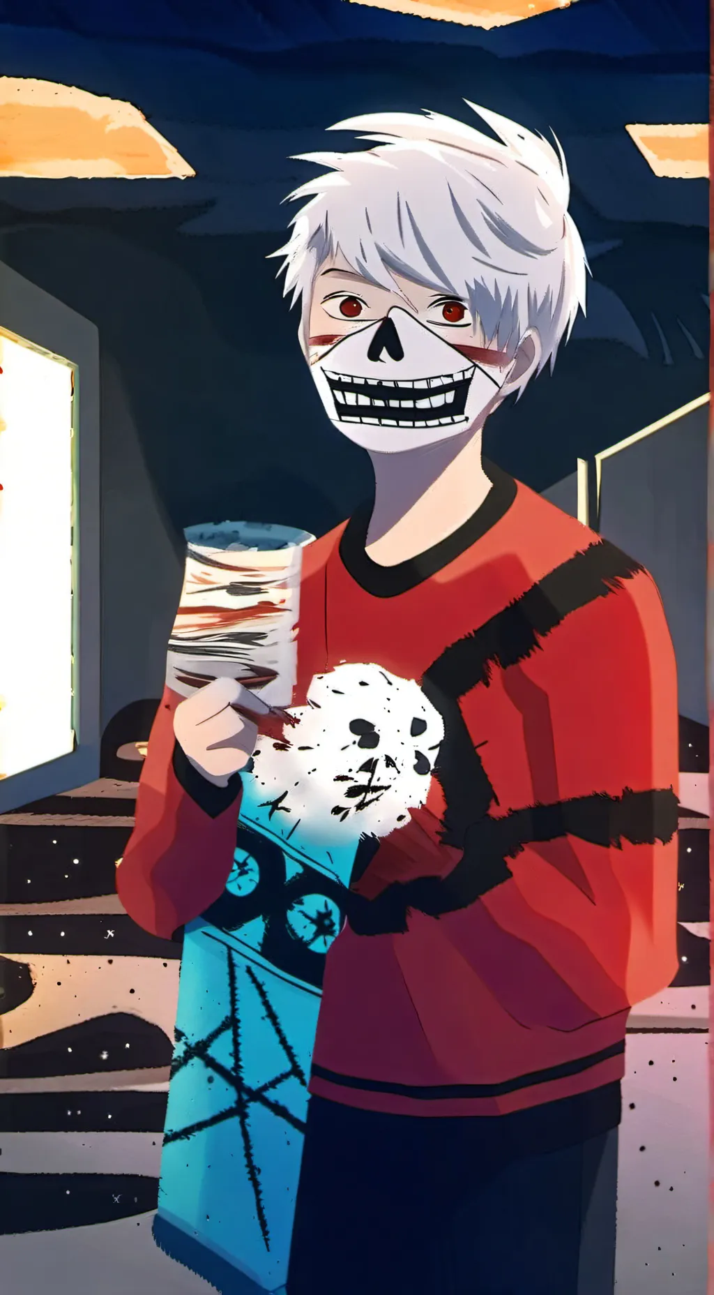 ai character: yukiko background